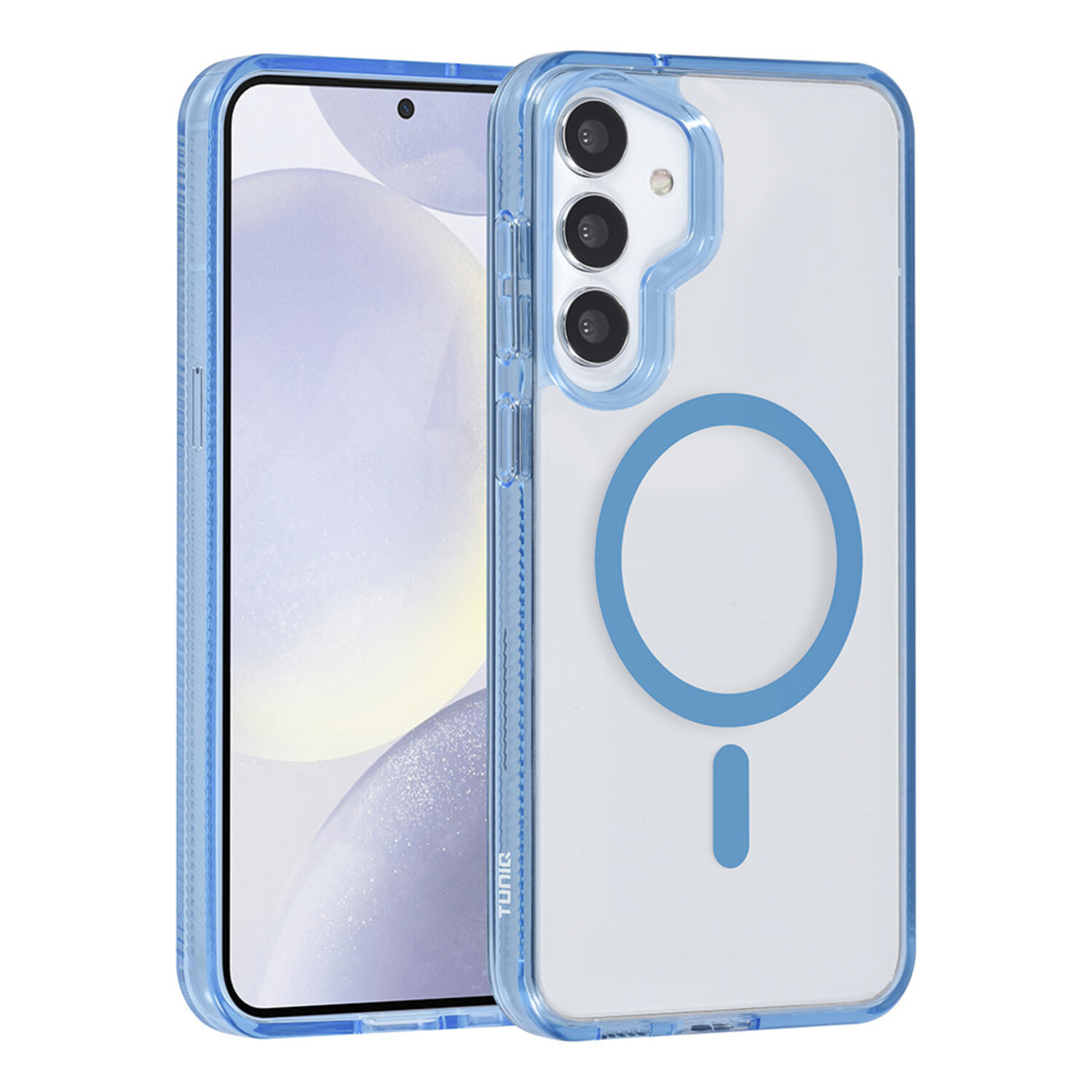 TUNIQ TUNIQ Galaxy S24 Plus Back-Cover hul - Magsafe silicone - Blau