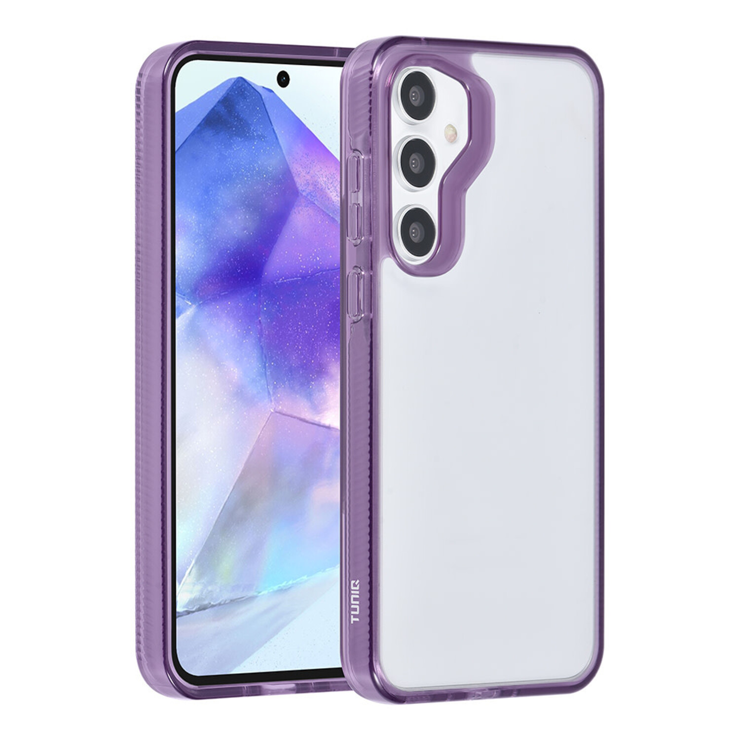 TUNIQ TUNIQ Galaxy A55 Back-Cover hul - Silicone - Lila