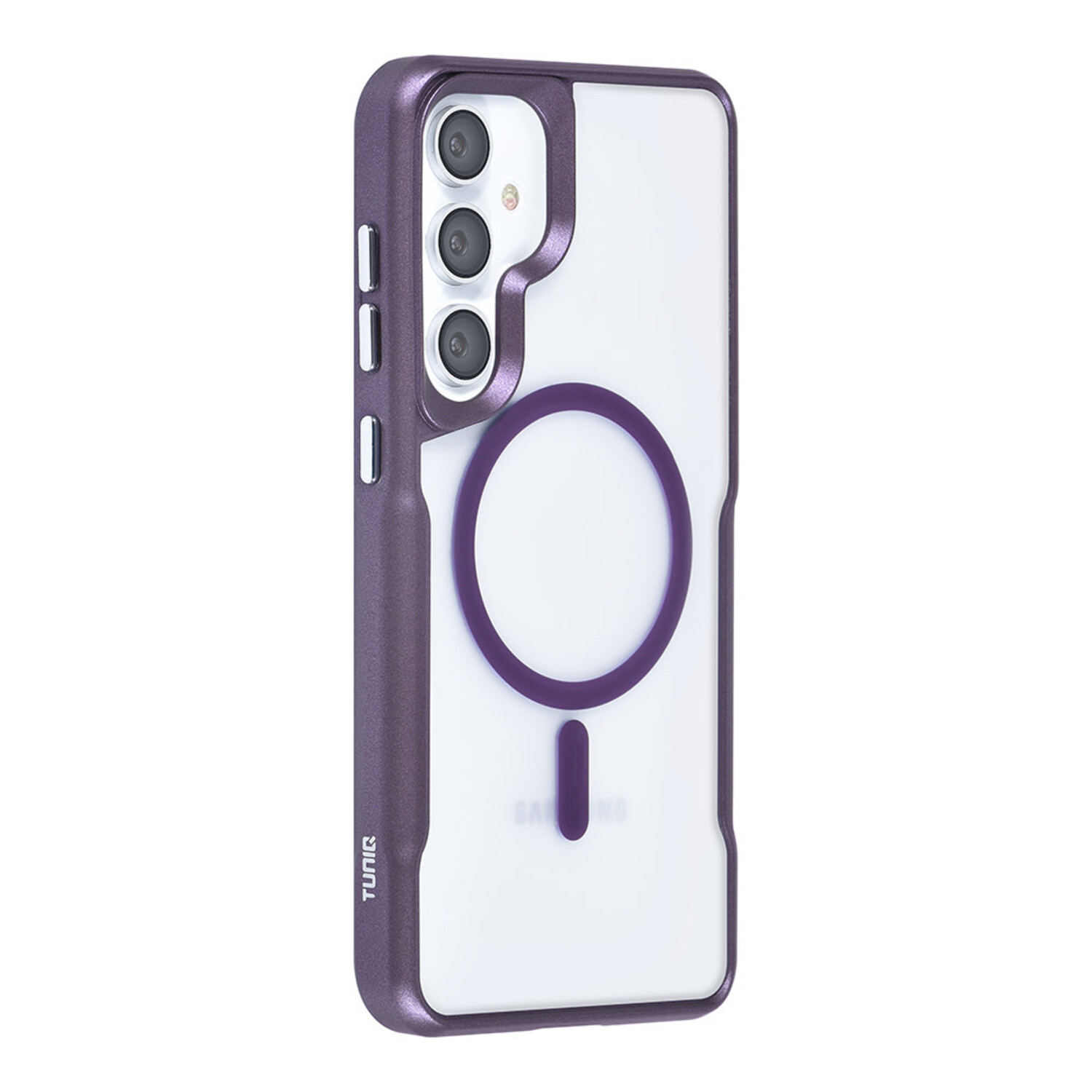 TUNIQ TUNIQ Galaxy S24 Plus Back-Cover hul - Magsafe silicone - Lila