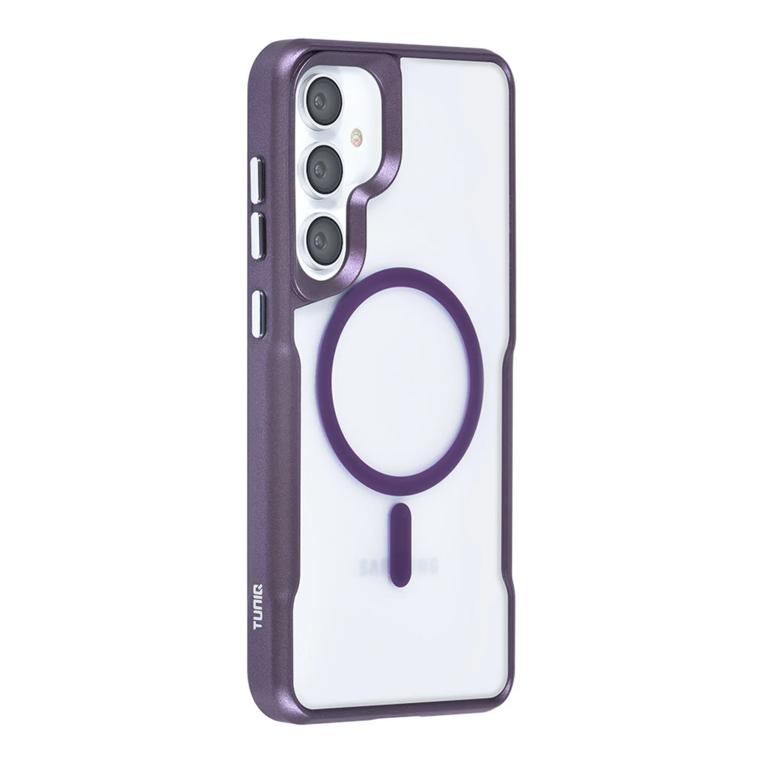 TUNIQ TUNIQ Galaxy S24 Plus Back-Cover hul - Magsafe silicone - Lila