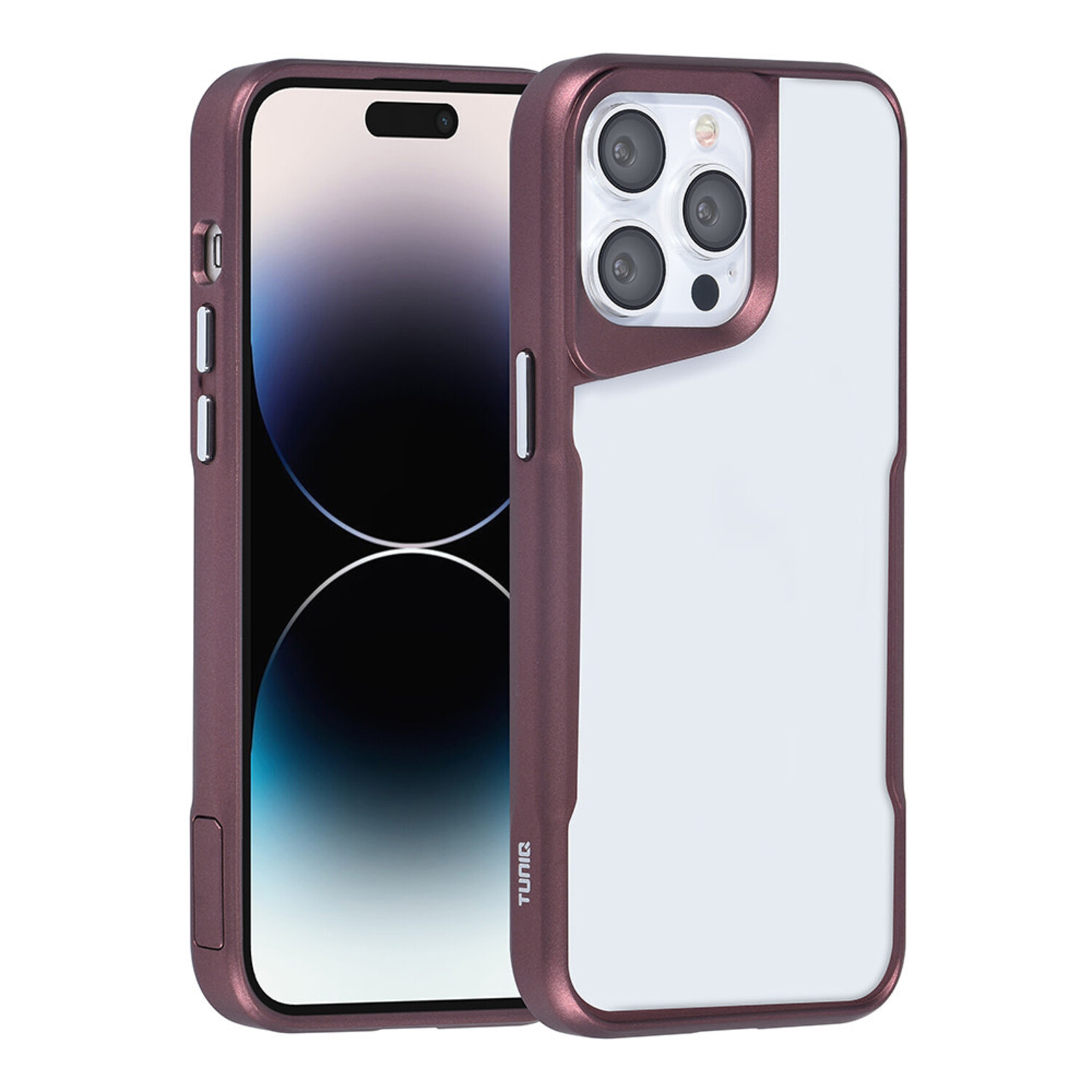 TUNIQ TUNIQ iPhone 14 Pro Max Back-Cover hul - Silicone - Rot