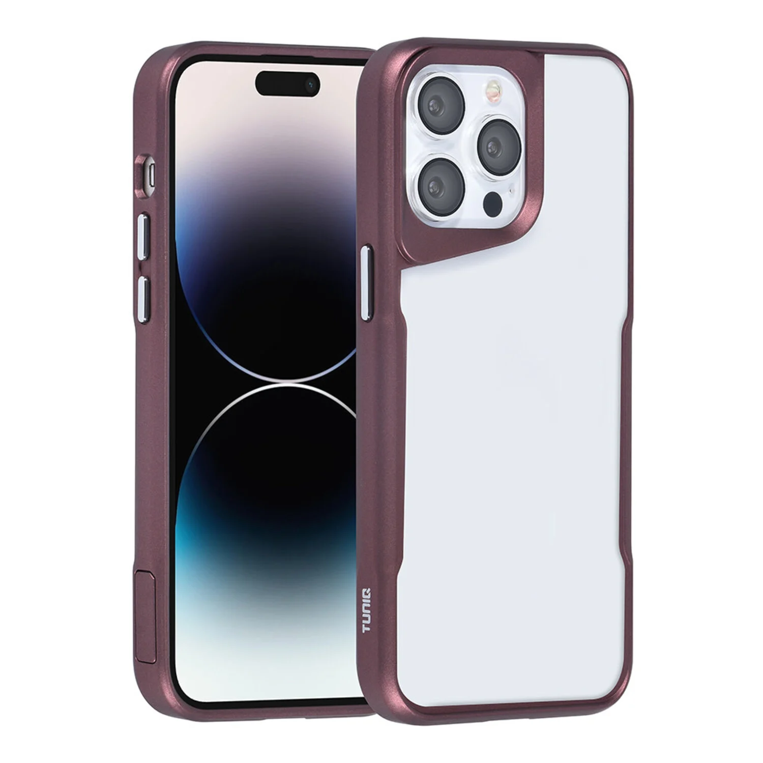 TUNIQ TUNIQ iPhone 14 Pro Max Back-Cover hul - Silicone - Rot