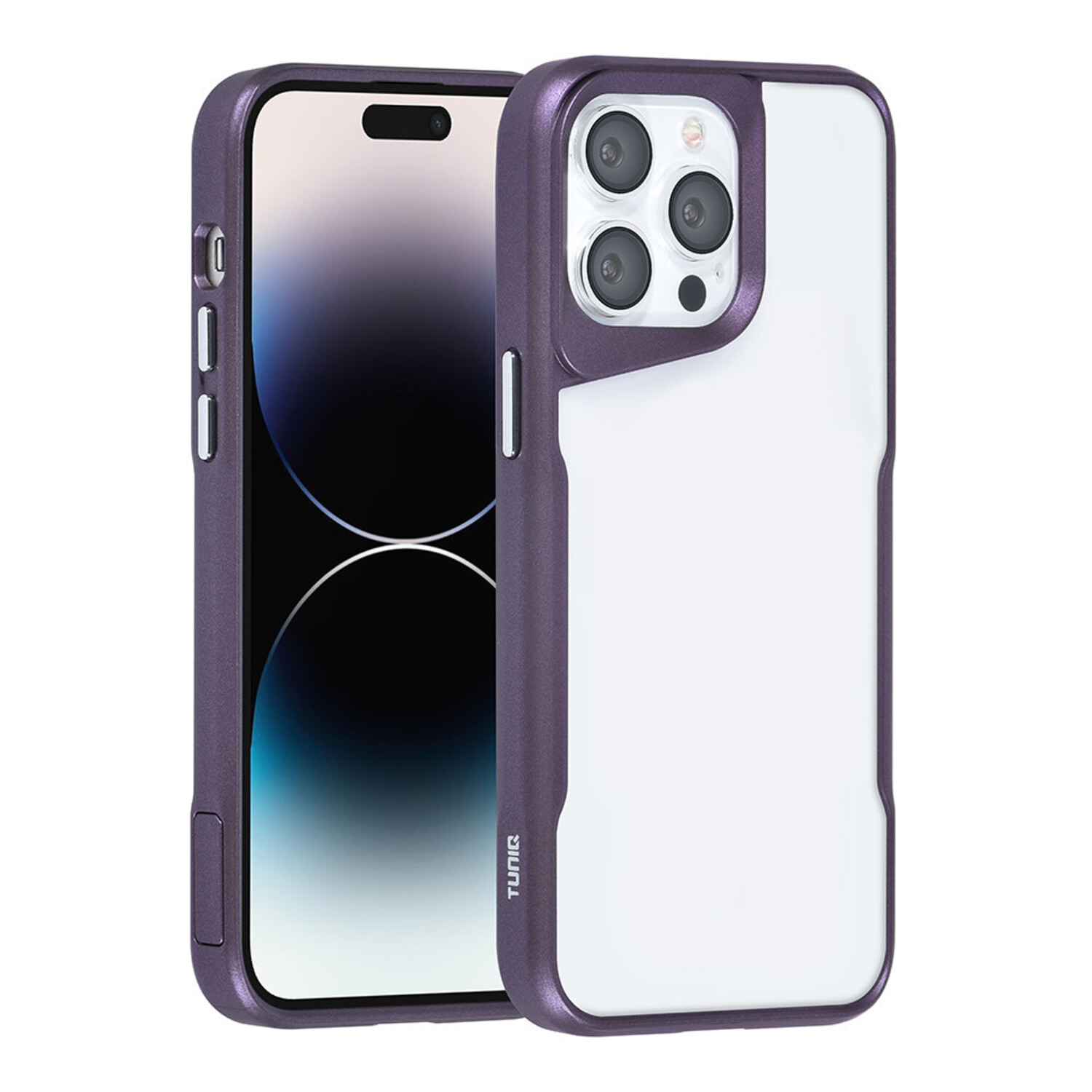 TUNIQ TUNIQ iPhone 14 Pro Max Back-Cover hul - Silicone - Lila
