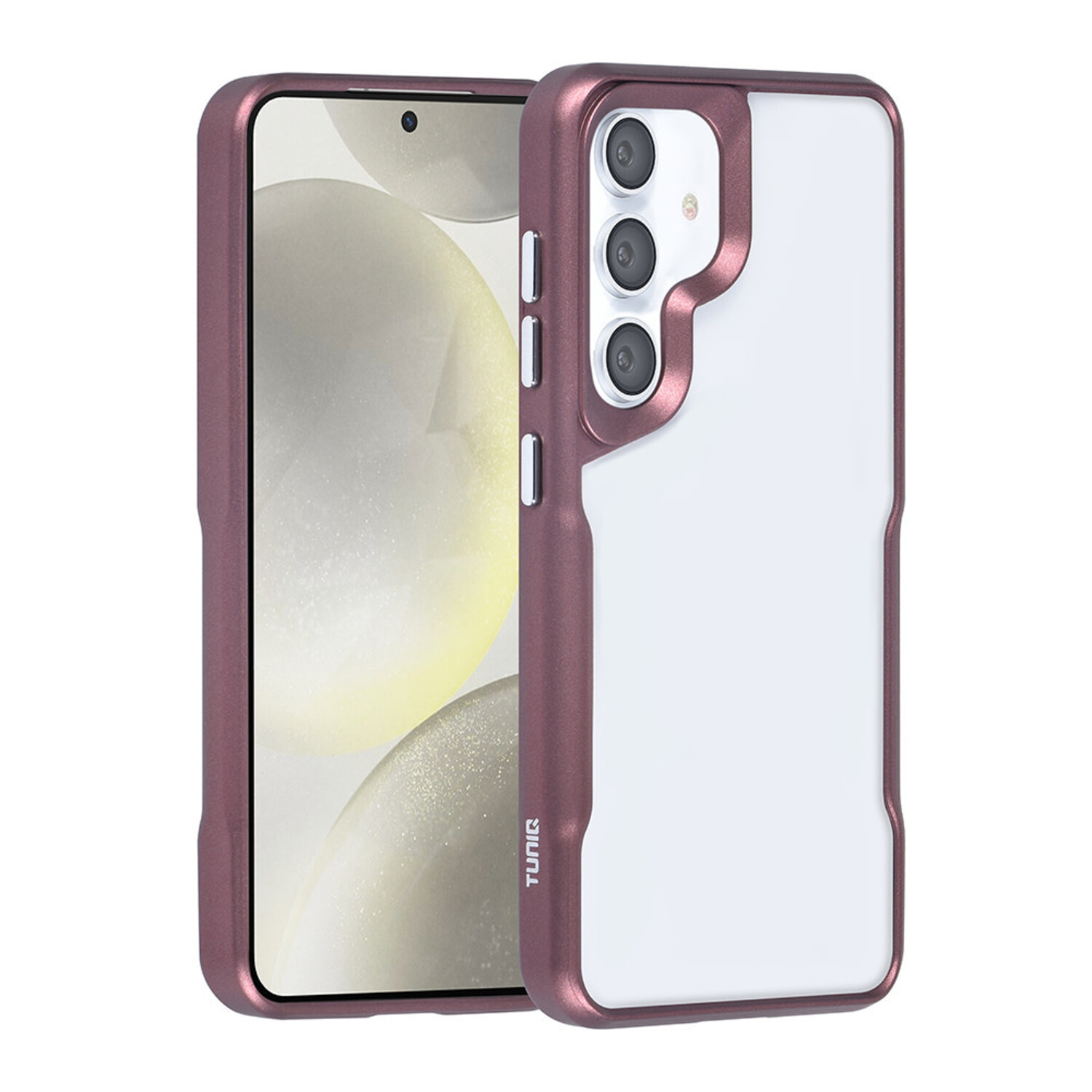 TUNIQ TUNIQ Galaxy S24 Back-Cover hul - Silicone - Rot