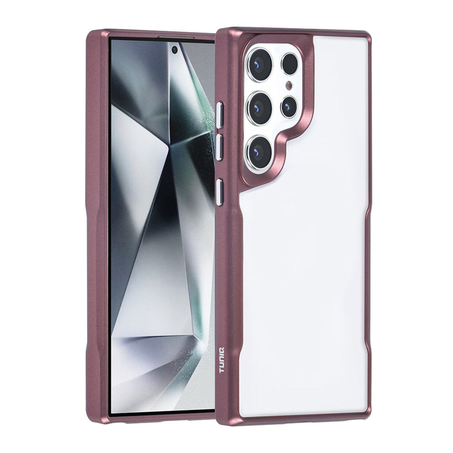 TUNIQ TUNIQ Galaxy S24 Ultra Back-Cover hul - Silicone - Rot