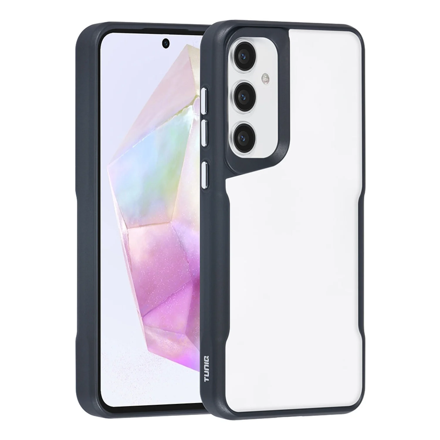TUNIQ TUNIQ Galaxy A35 Back-Cover hul - Silicone - Schwarz