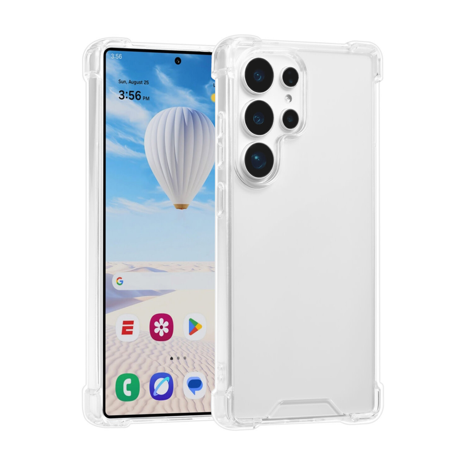 TUNIQ TUNIQ Galaxy S25 Ultra Back-Cover hul - Transparent - Antishock