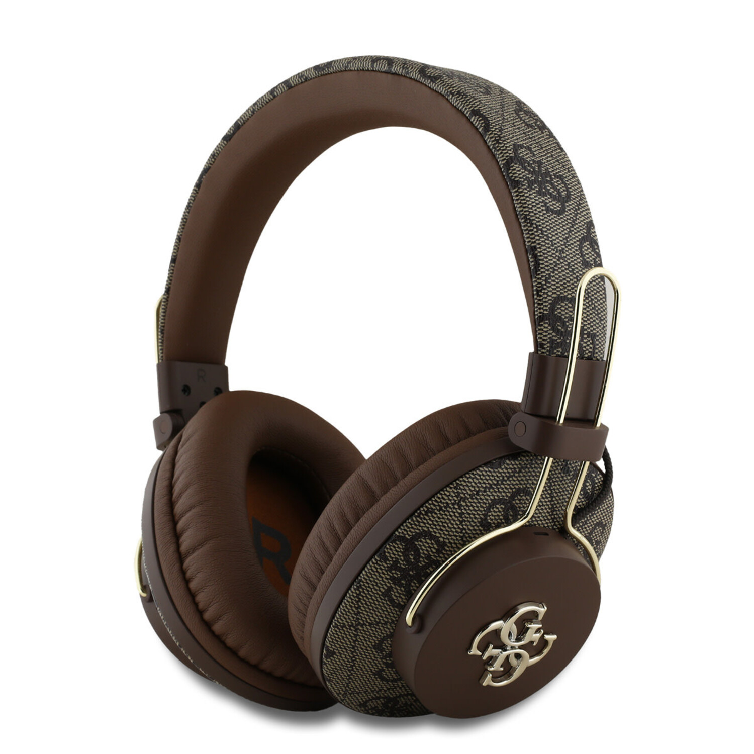 Guess Guess Bluetooth Headphones - ENC - 4G Big Metal Logo - Braun