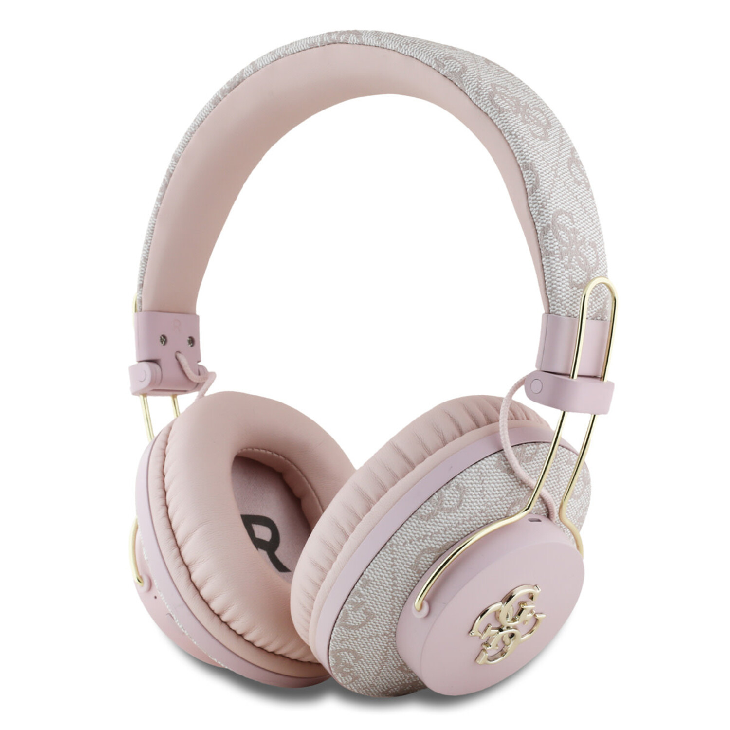 Guess Guess Bluetooth Headphones - ENC - 4G Big Metal Logo - Rosa