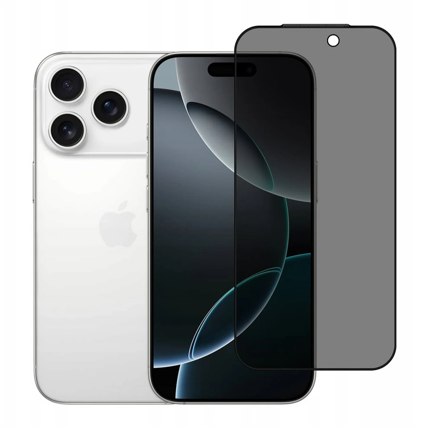 TUNIQ box of 10 -  TUNIQ iPhone 17 Pro Display Schutzglas - Privacy Glass - Schwarz