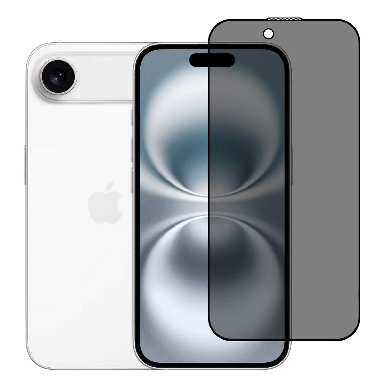 TUNIQ box of 10 -  TUNIQ iPhone 17 Air Display Schutzglas - Privacy Glass - Schwarz