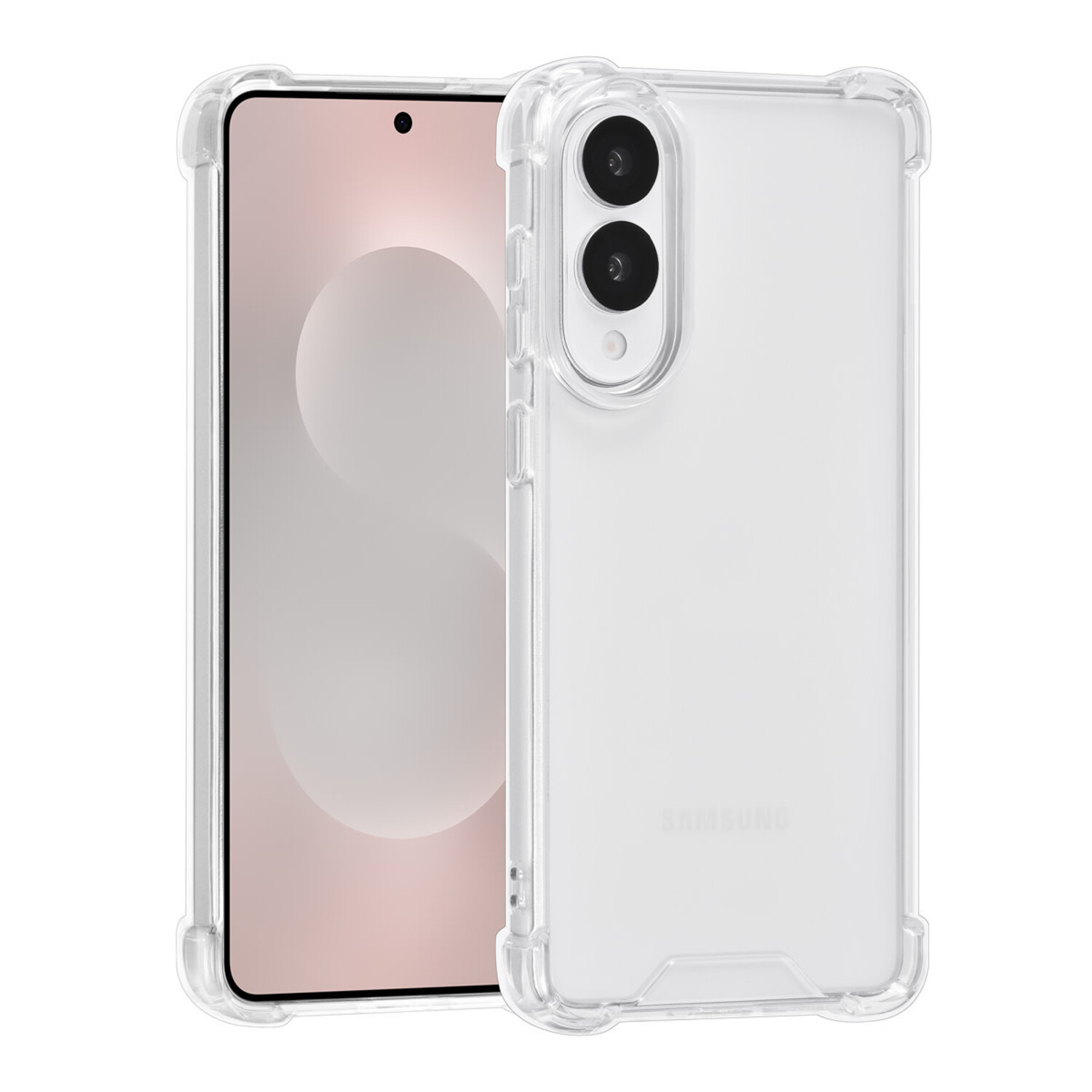 TUNIQ TUNIQ Galaxy S25 Edge Back-Cover hul - Transparent - Antishock