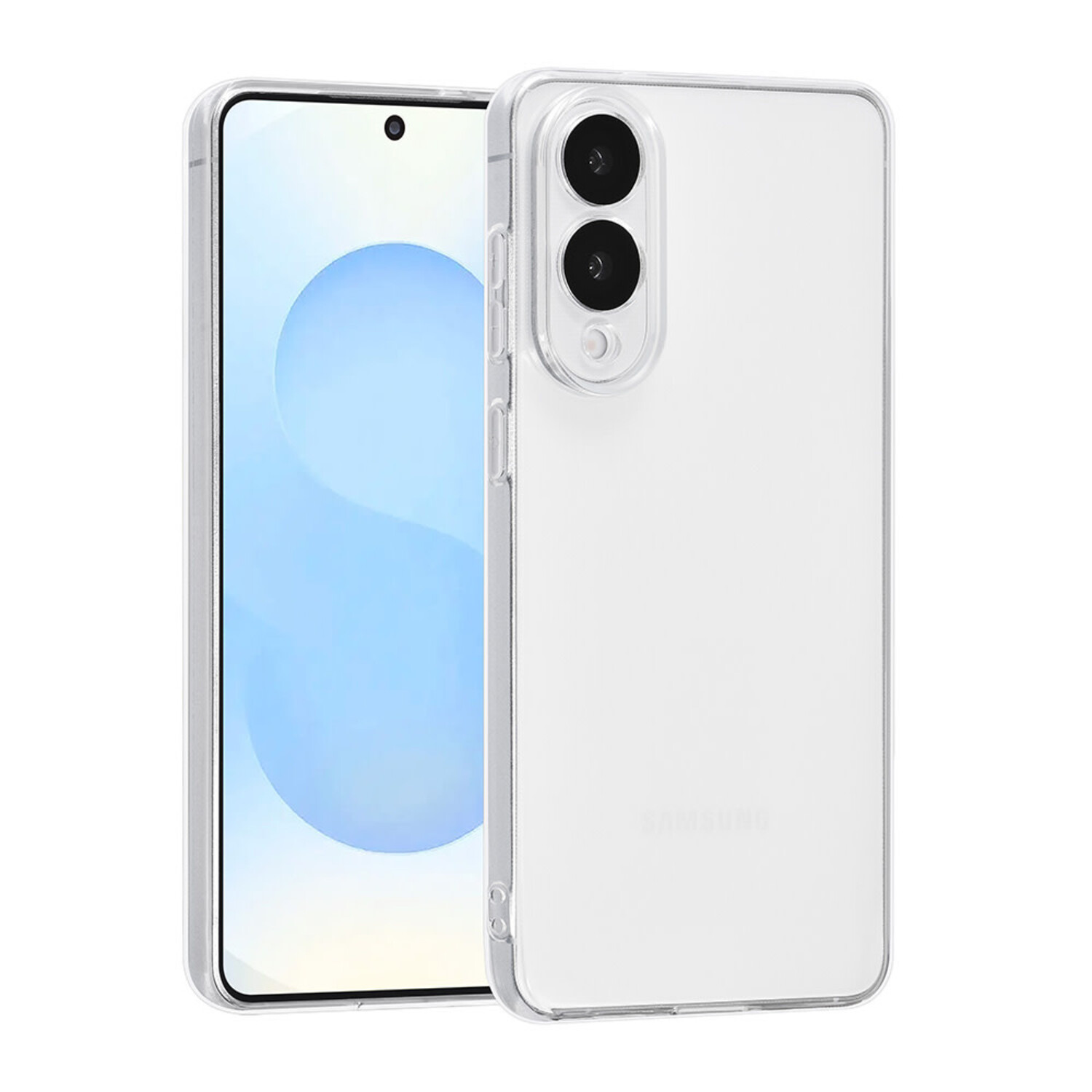 TUNIQ TUNIQ Galaxy S25 Edge Back-Cover hul - Transparent