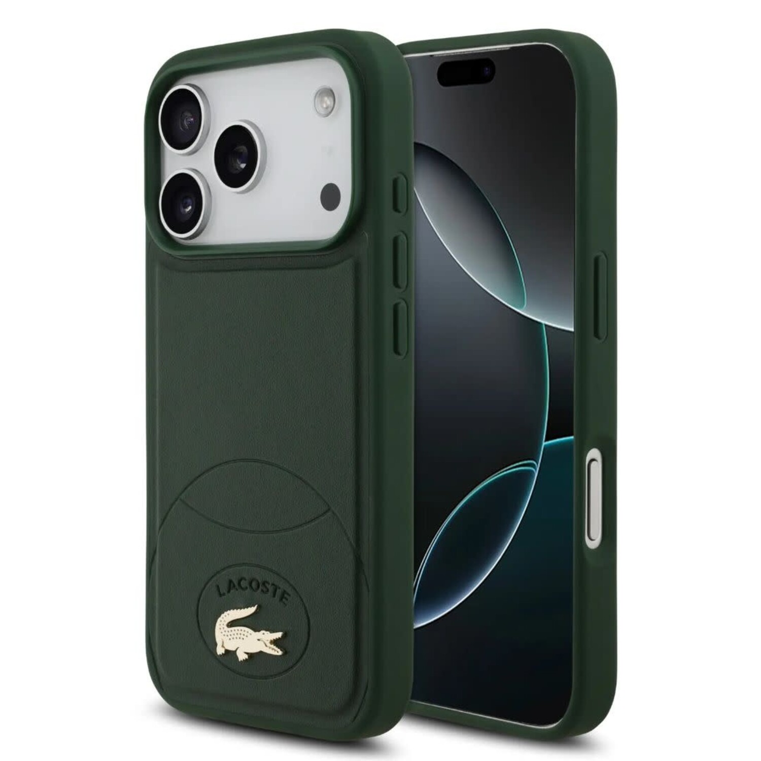Lacoste Lacoste iPhone 17 Pro Max Back-Cover hul - MagSafe - Bliss Design - Grün