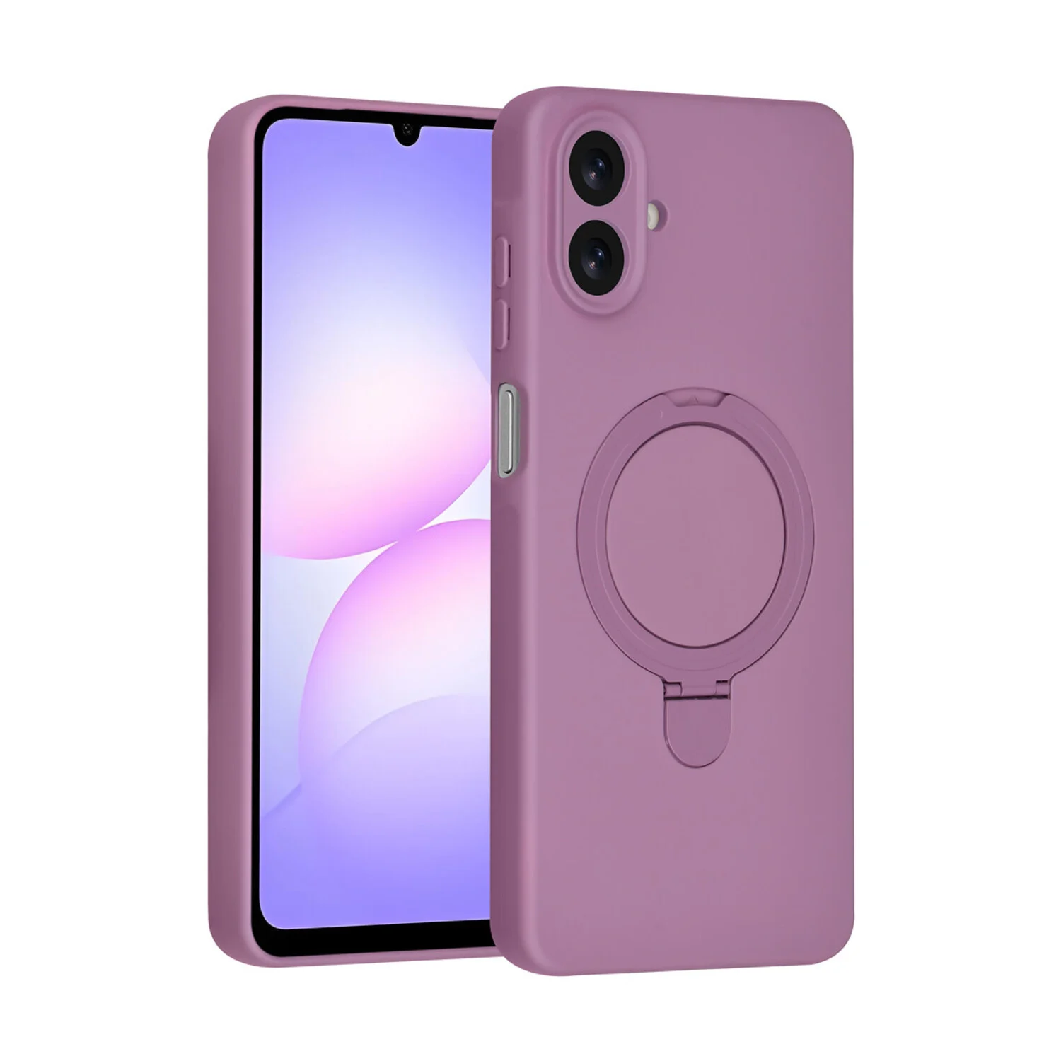 TUNIQ TUNIQ Galaxy A07 Back-Cover hul - Magsafe With Ring Stand - Hanger - Sunset Purple