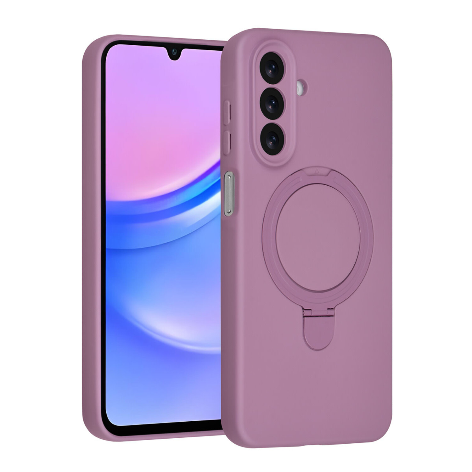 TUNIQ TUNIQ Galaxy A17 Back-Cover hul - Magsafe With Ring Stand - Hanger - Sunset Purple