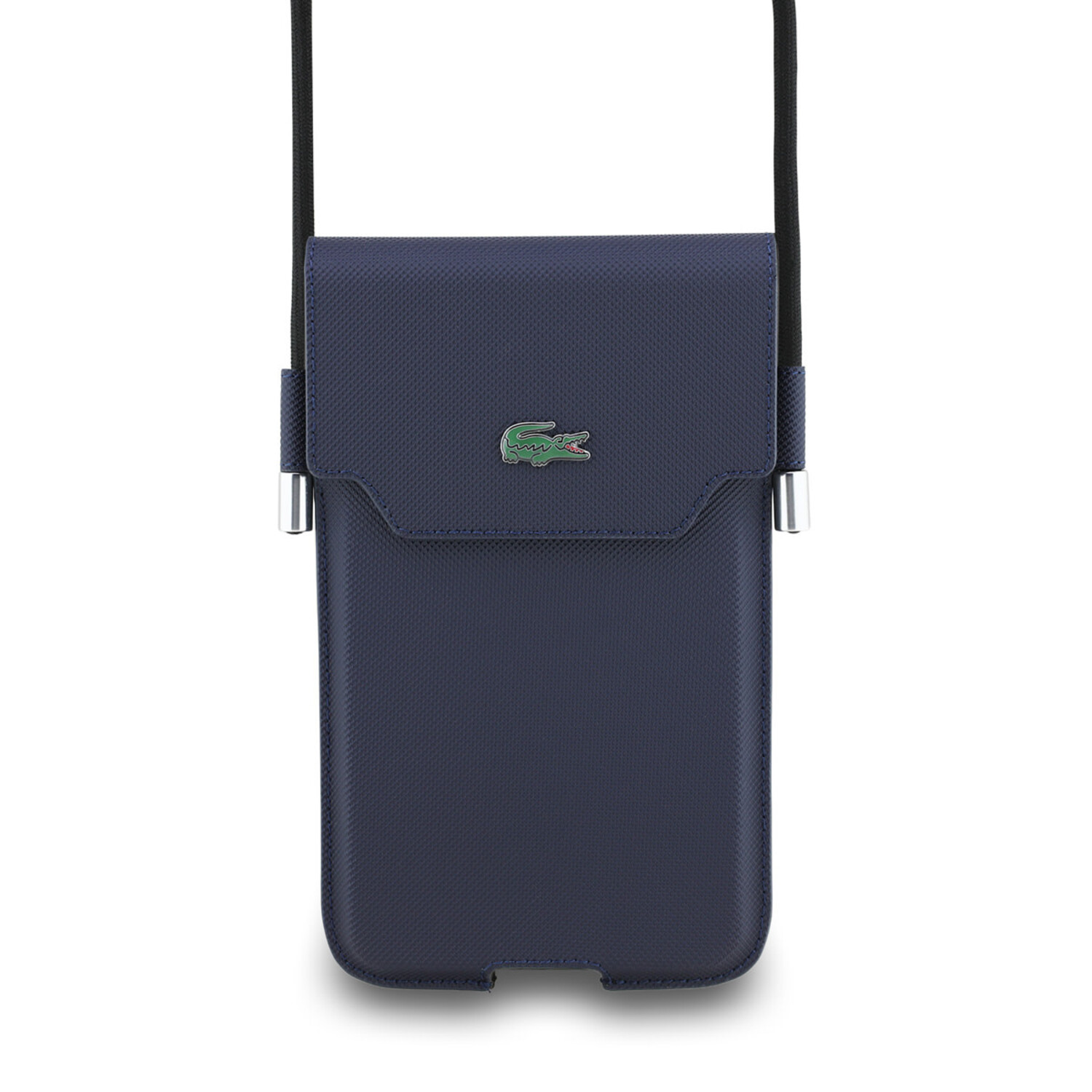 Lacoste Lacoste Universal Crossbody Phone Pouch - Petit Pique - Navy