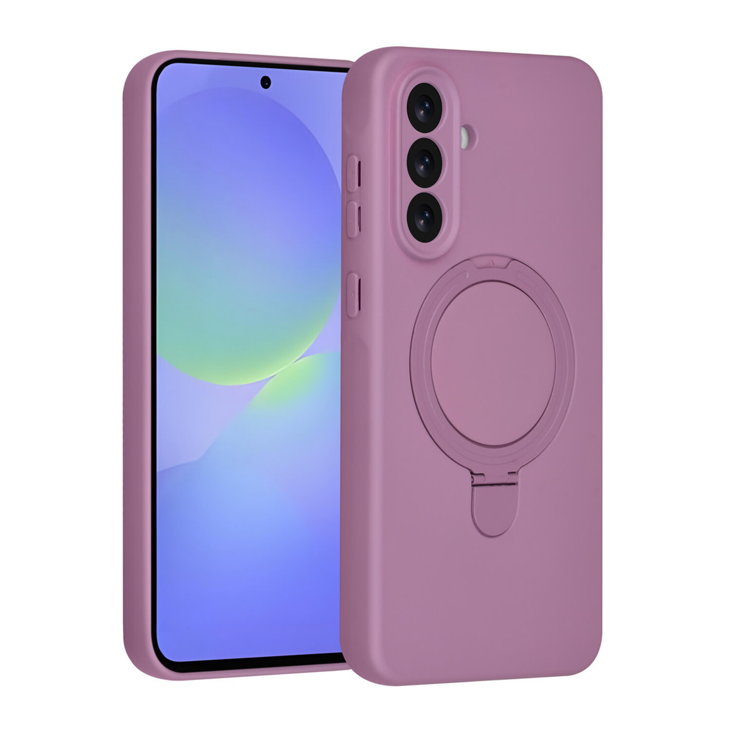 TUNIQ TUNIQ Galaxy A36 Back-Cover hul - Magsafe With Ring Stand - Hanger - Sunset Purple
