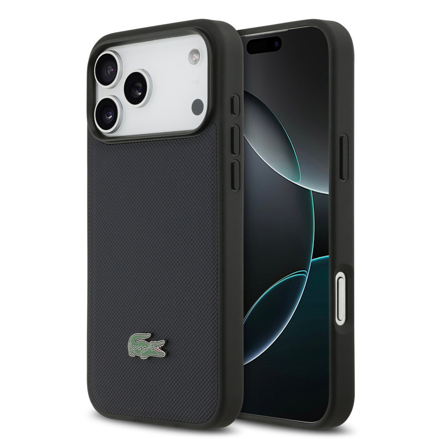 Lacoste Lacoste iPhone 17 Pro Max Back-Cover hul - MagSafe - Iconic Petit Pique Logo - Navy