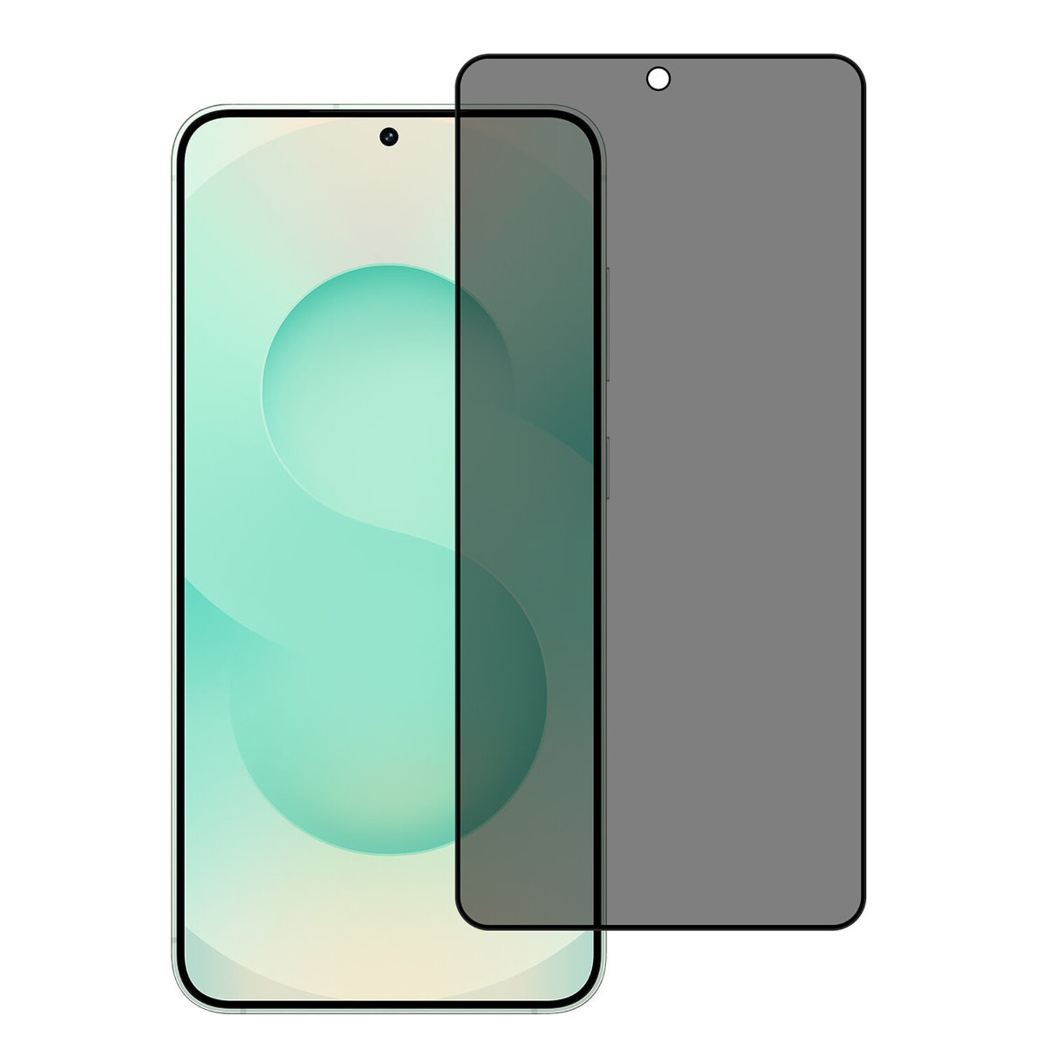 TUNIQ Box of 10 - TUNIQ Galaxy S26 Plus Display Schutzglas - Privacy Glass - Schwarz