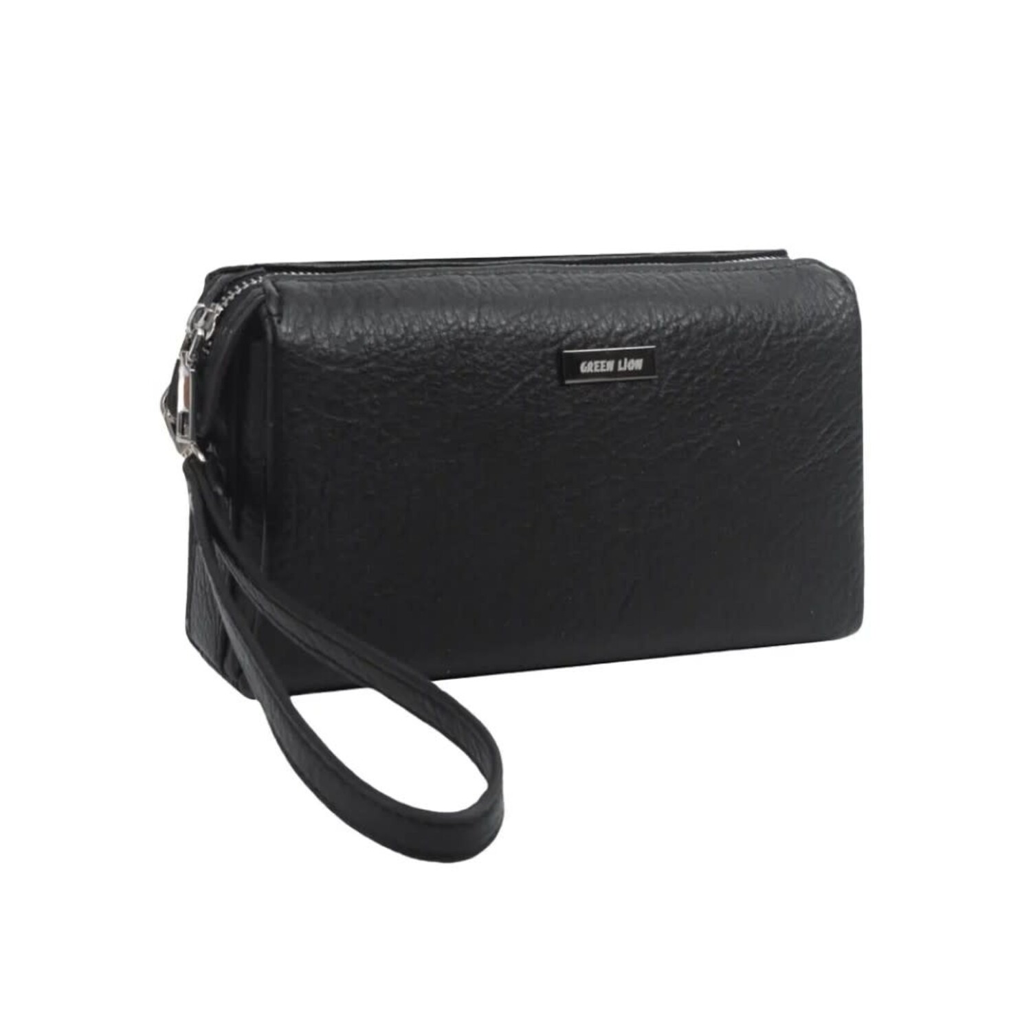 Green Lion Green Lion Marly Clutch Bag - PU Leather - Schwarz