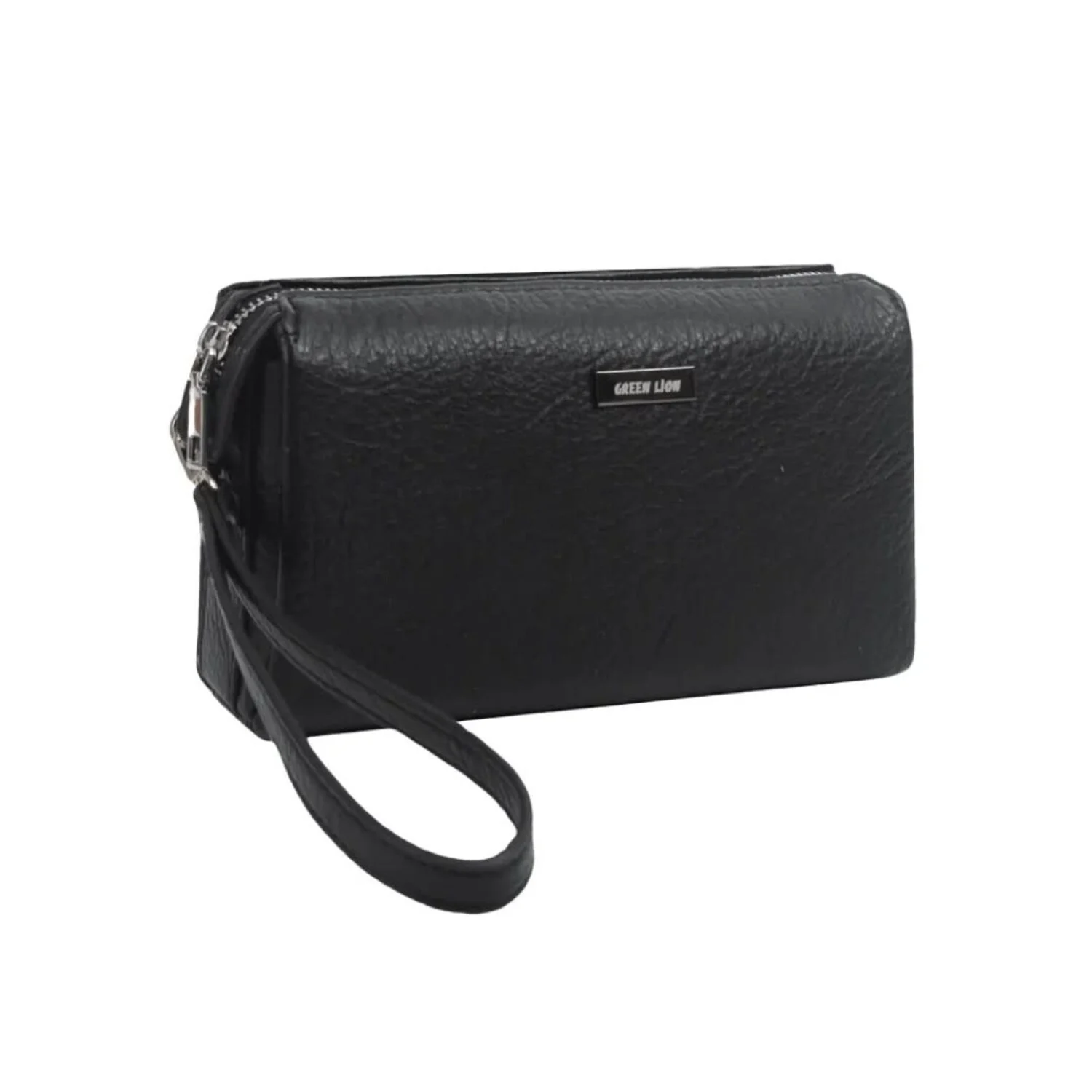 Green Lion Green Lion Marly Clutch Bag - PU Leather - Schwarz