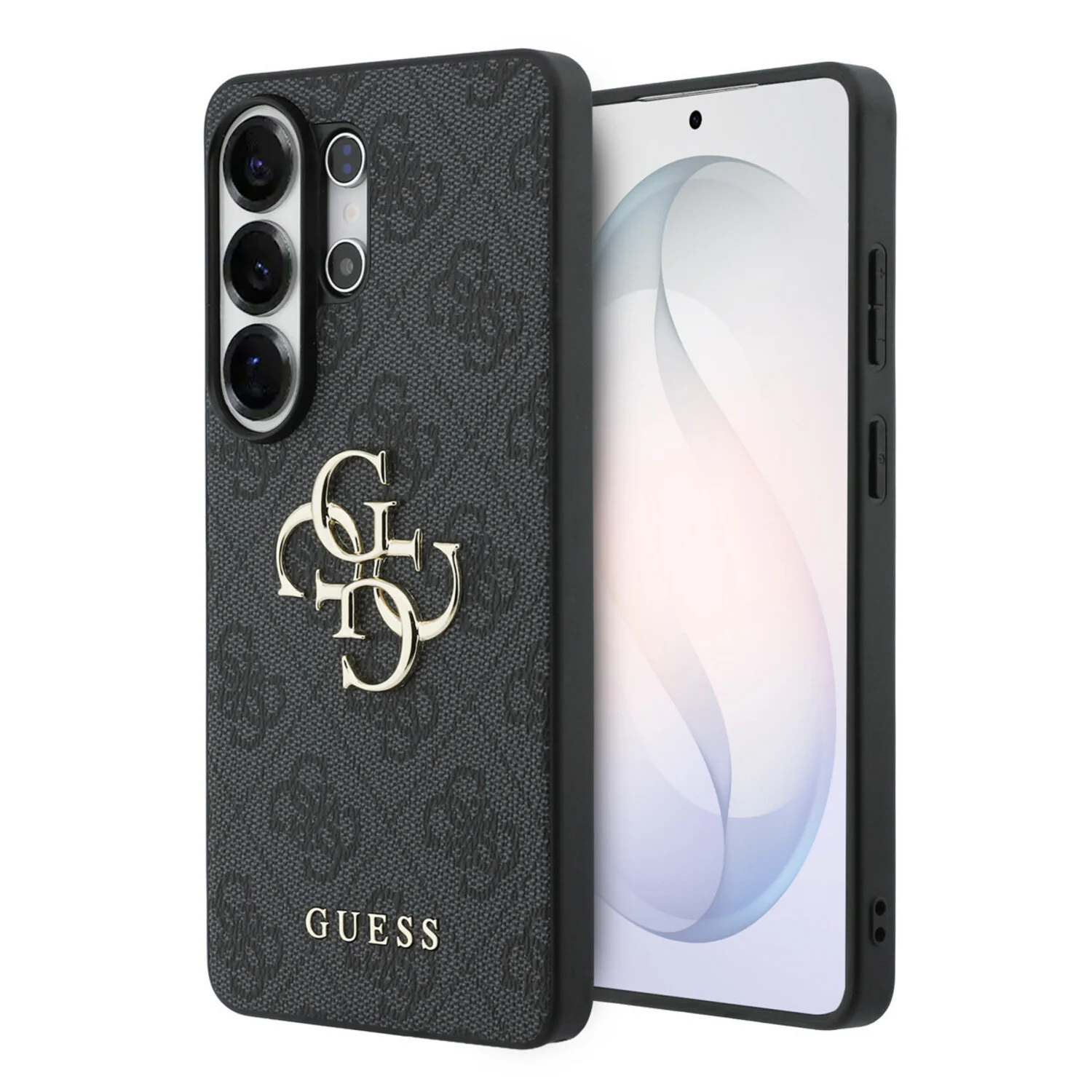 Guess Guess Galaxy S26 Ultra Back-Cover hul - 4G - Big Metal Logo - Schwarz
