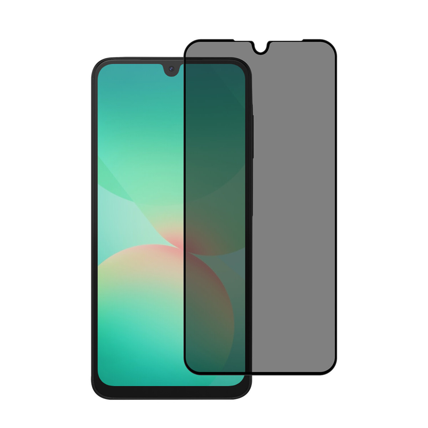 TUNIQ Box of 10 - TUNIQ Galaxy A27 Display Schutzglas - Privacy Glass - Schwarz