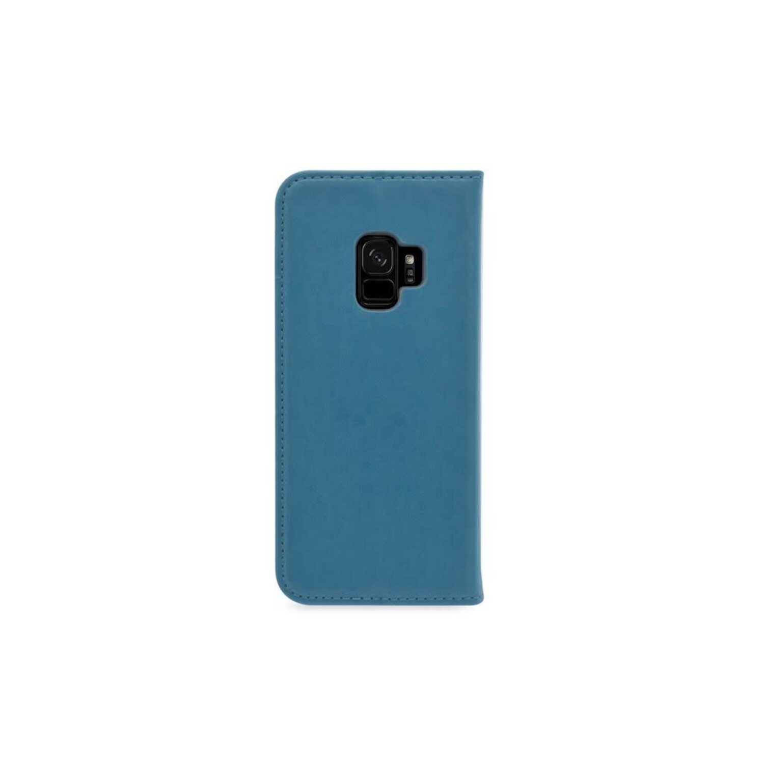 passend für Samsung Galaxy S9 Kartenhalter Blau Book-Case hul -Magnetverschluss - Kunststof;TPU