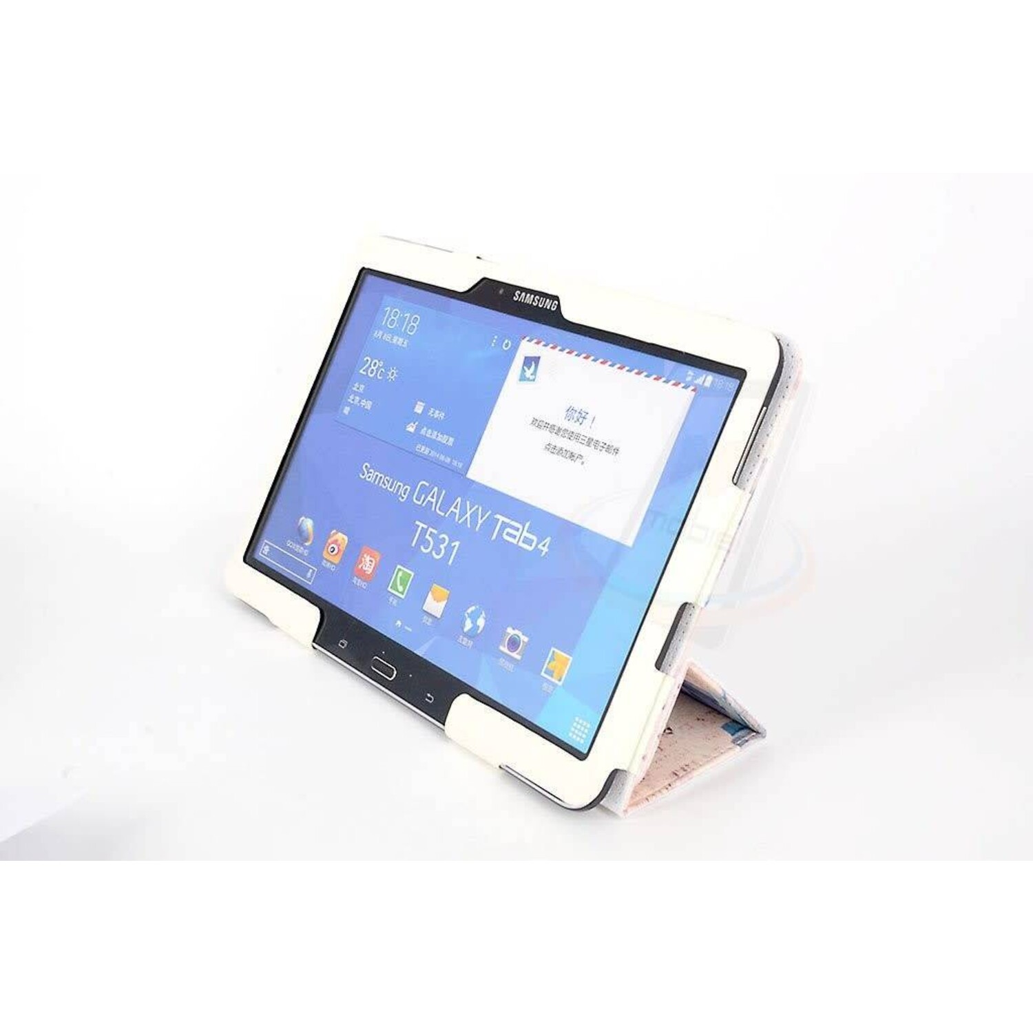 passend für Samsung Druck Book Case Tablet für Galaxy Tab 3