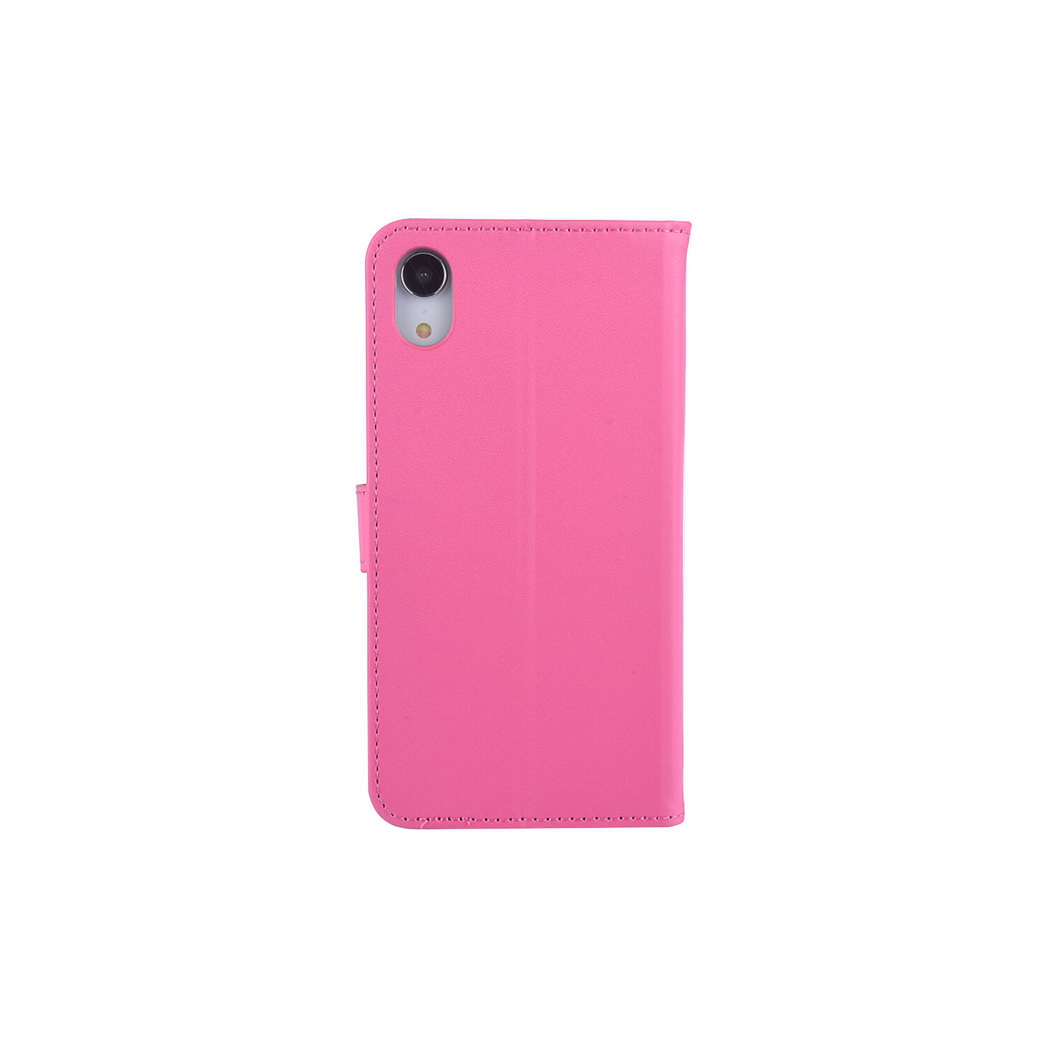 passend für Apple iPhone XR Kartenhalter Pink Book-Case hul -Magnetverschluss - Kunststof;TPU
