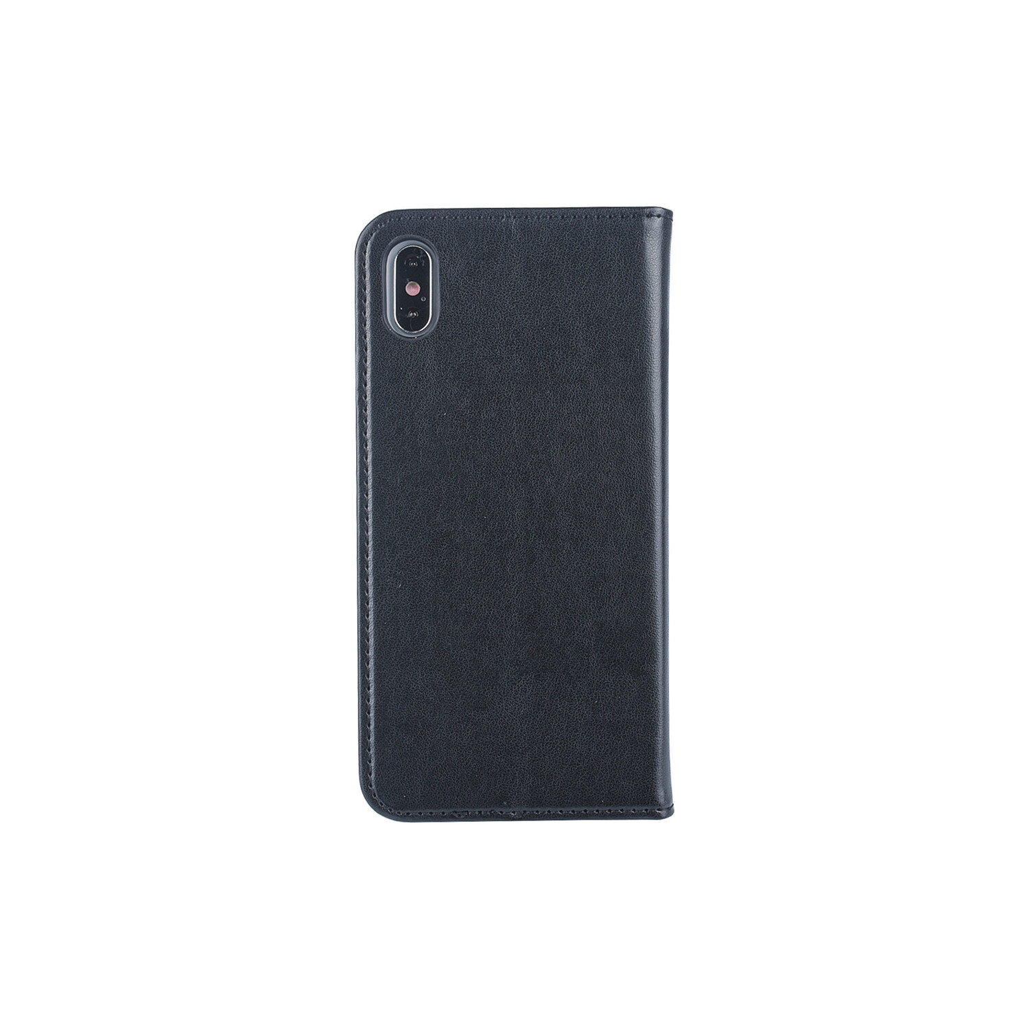 passend für Apple iPhone Xs Max Kartenhalter Schwarz Book-Case hul -Magnetverschluss - Kunststof;TPU