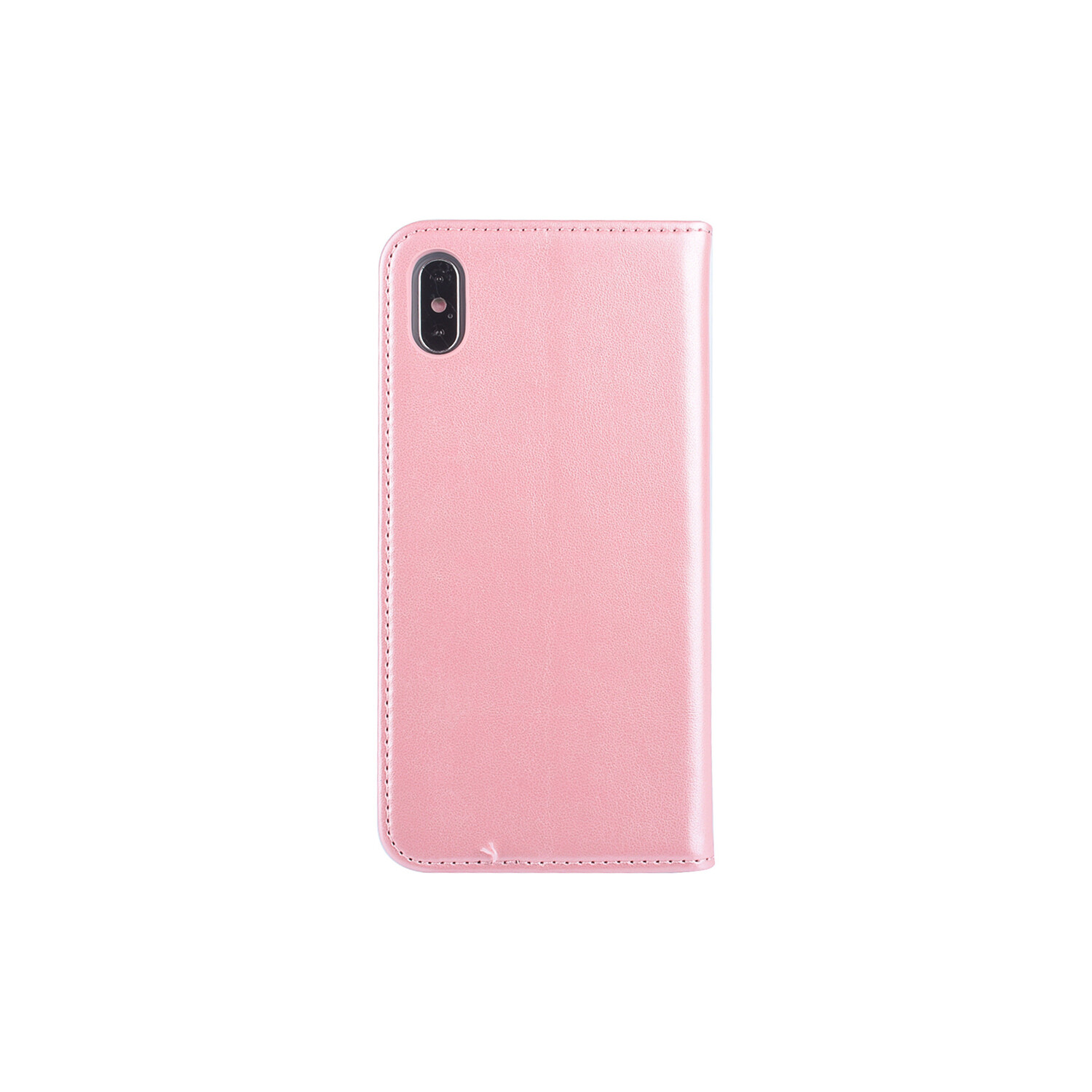 passend für Apple iPhone Xs Max Kartenhalter Pink Book-Case hul -Magnetverschluss - Kunststof;TPU