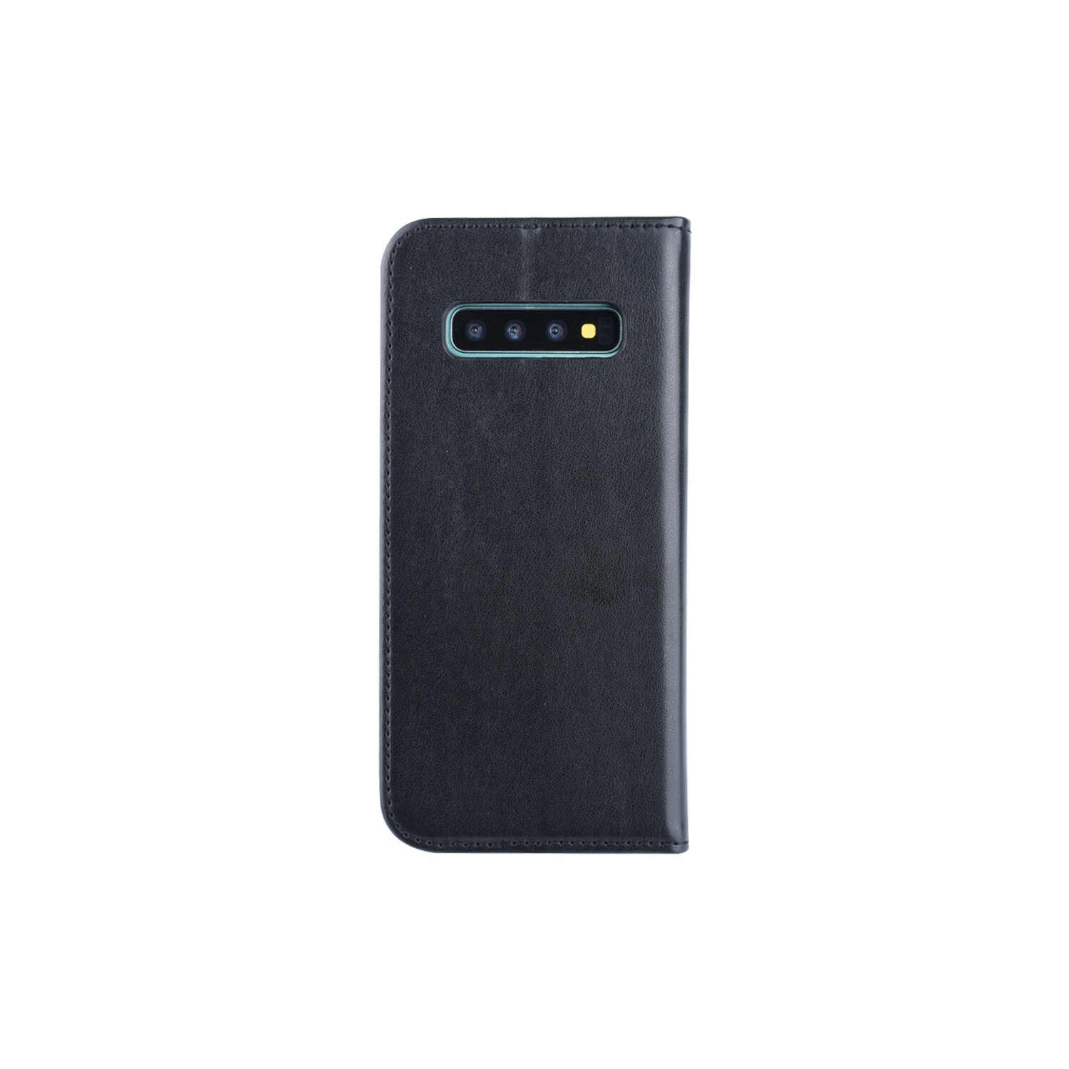 passend für Samsung Galaxy S10+ Kartenhalter Schwarz Book-Case hul -Magnetverschluss - Kunststof;TPU
