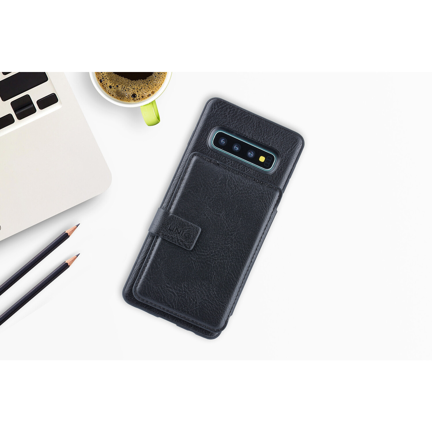 UNIQ Accessory Backcover für Galaxy S10 - Schwarz