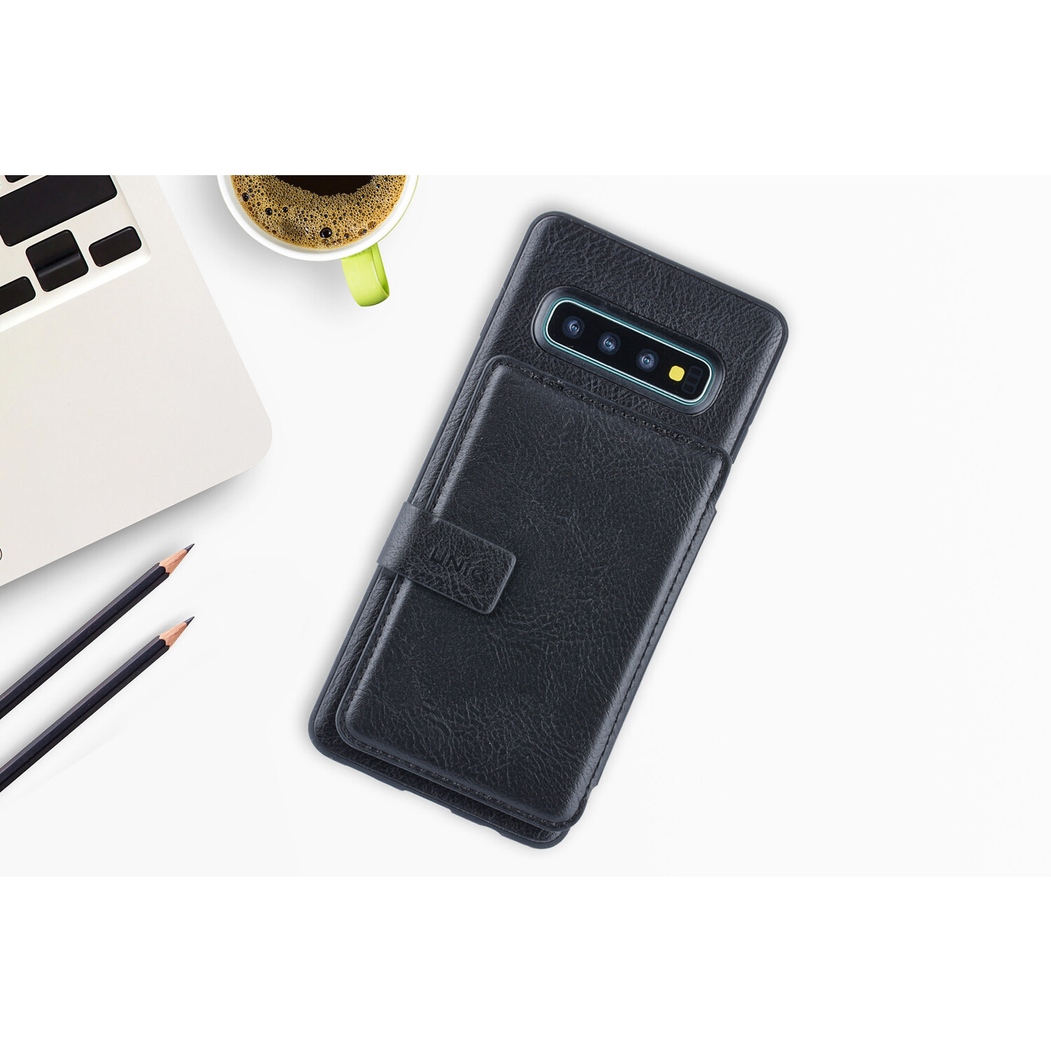 UNIQ Accessory Backcover für Galaxy S10 Plus - Schwarz
