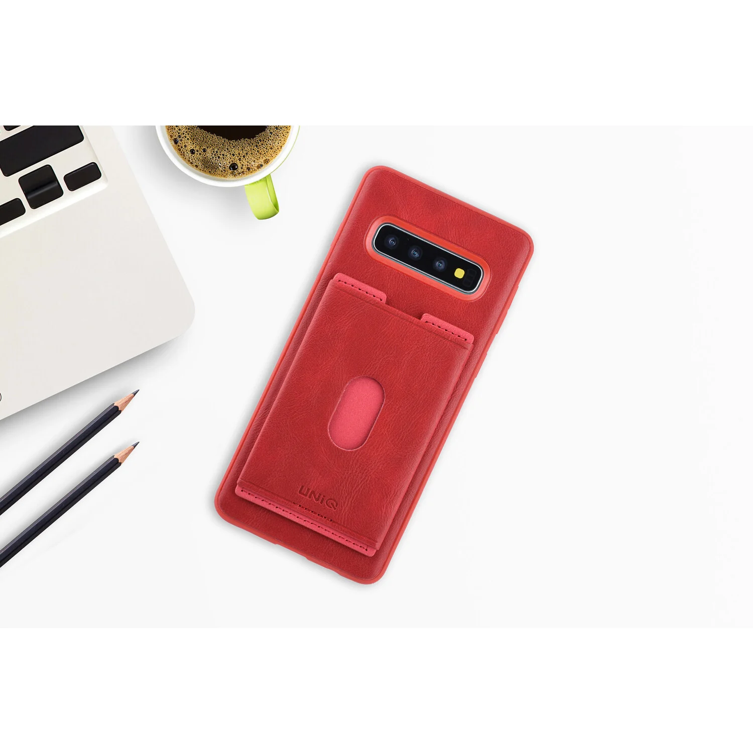 UNIQ Accessory Backcover für Galaxy S10 - Rot