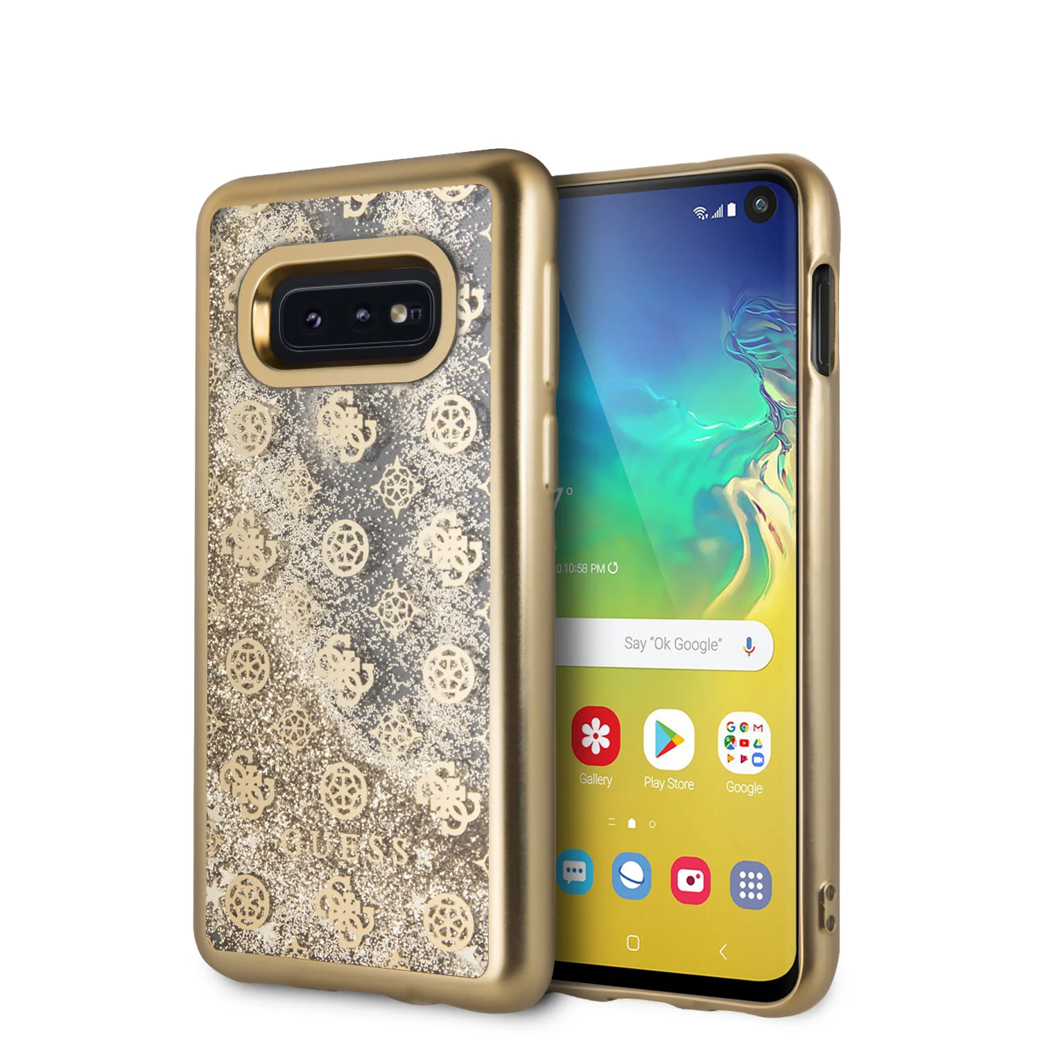 Guess Guess Back-Cover für Galaxy S10e - Gold