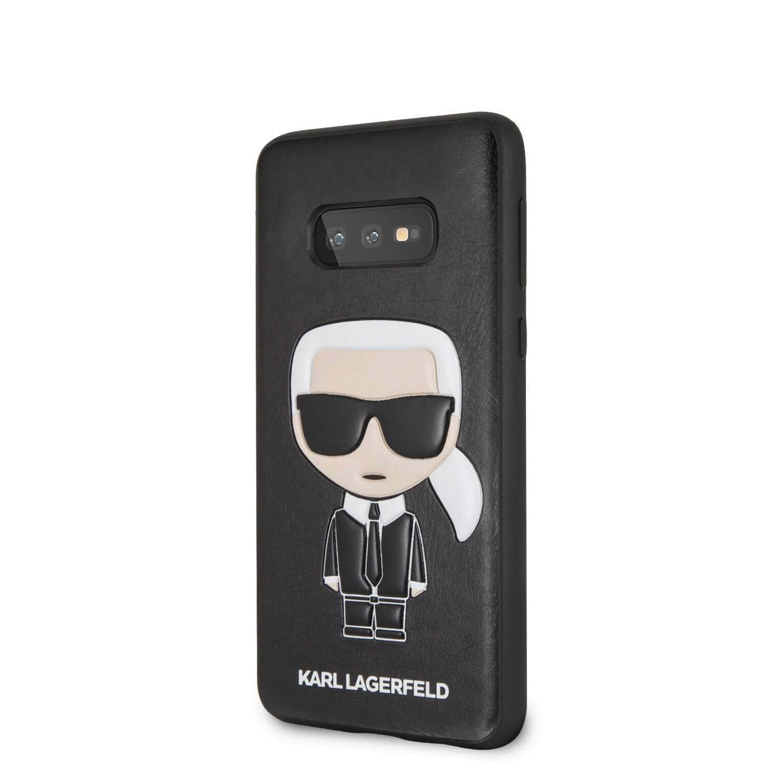 Karl Lagerfeld Karl Lagerfeld Back-Cover für Galaxy S10e - Schwarz