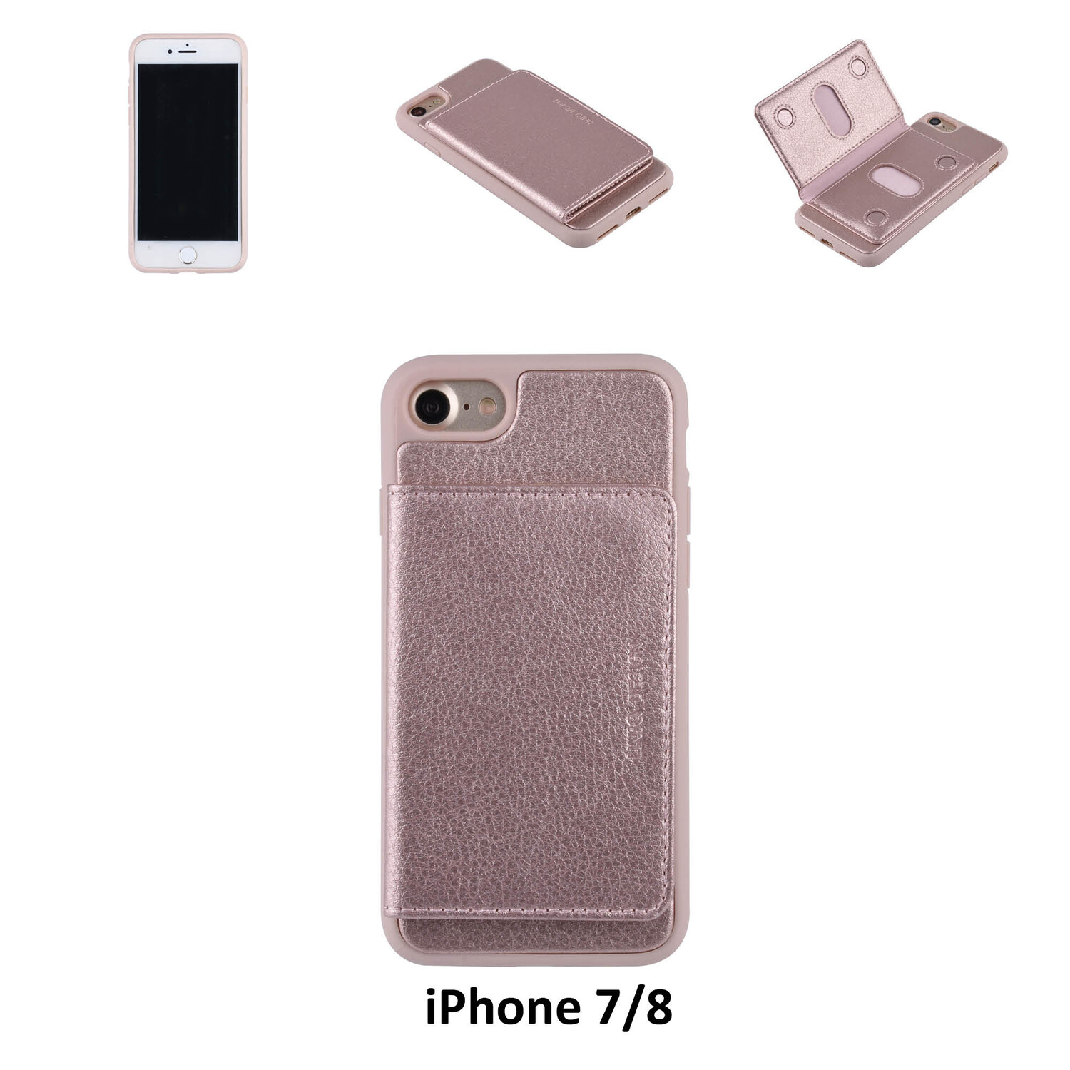 UNIQ Accessory Backcover für iPhone 7/8 - Pink