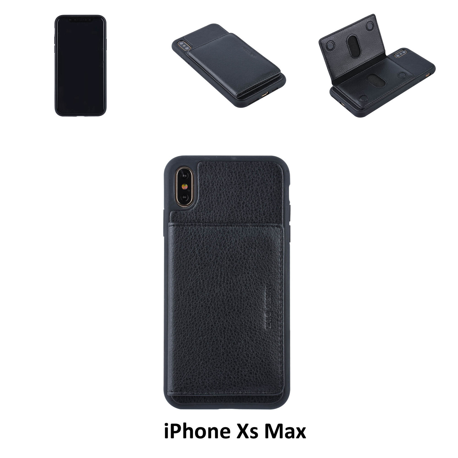 UNIQ Accessory Backcover für iPhone Xs Max - Schwarz