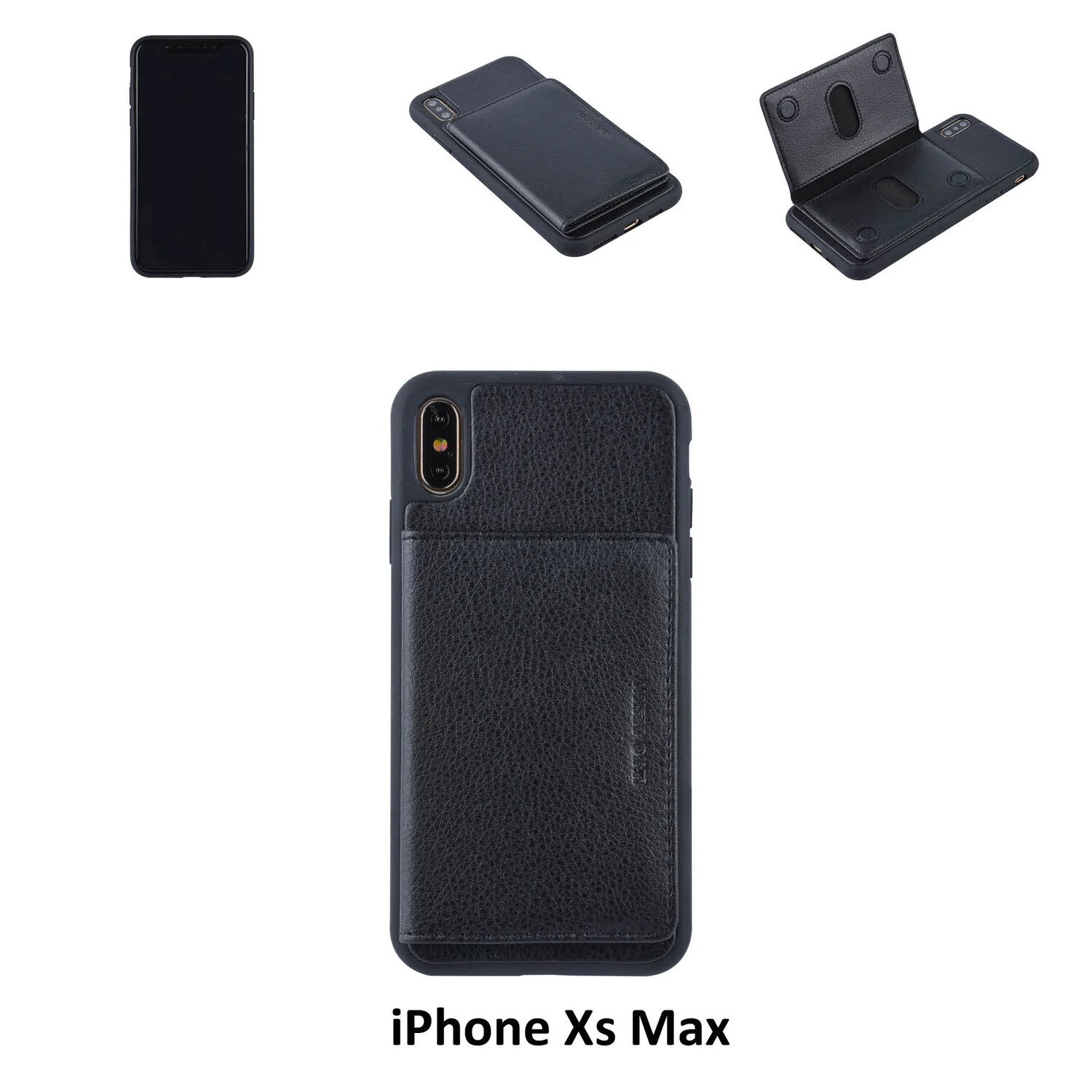 UNIQ Accessory Backcover für iPhone Xs Max - Schwarz