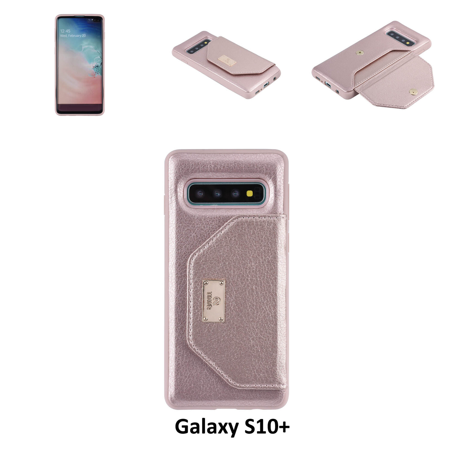 UNIQ Accessory Back Cover für Galaxy S10+ - Rose Gold