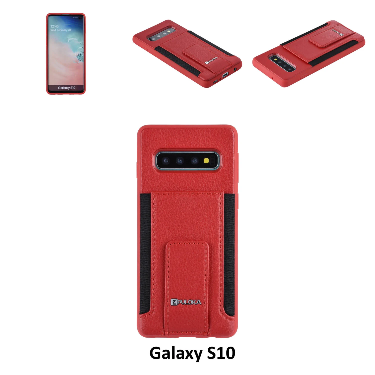 UNIQ Accessory Back Cover für Galaxy S10 - Rot