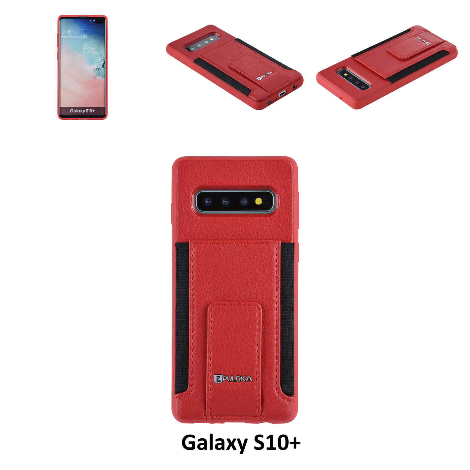 UNIQ Accessory Back Cover für Galaxy S10+ - Rot