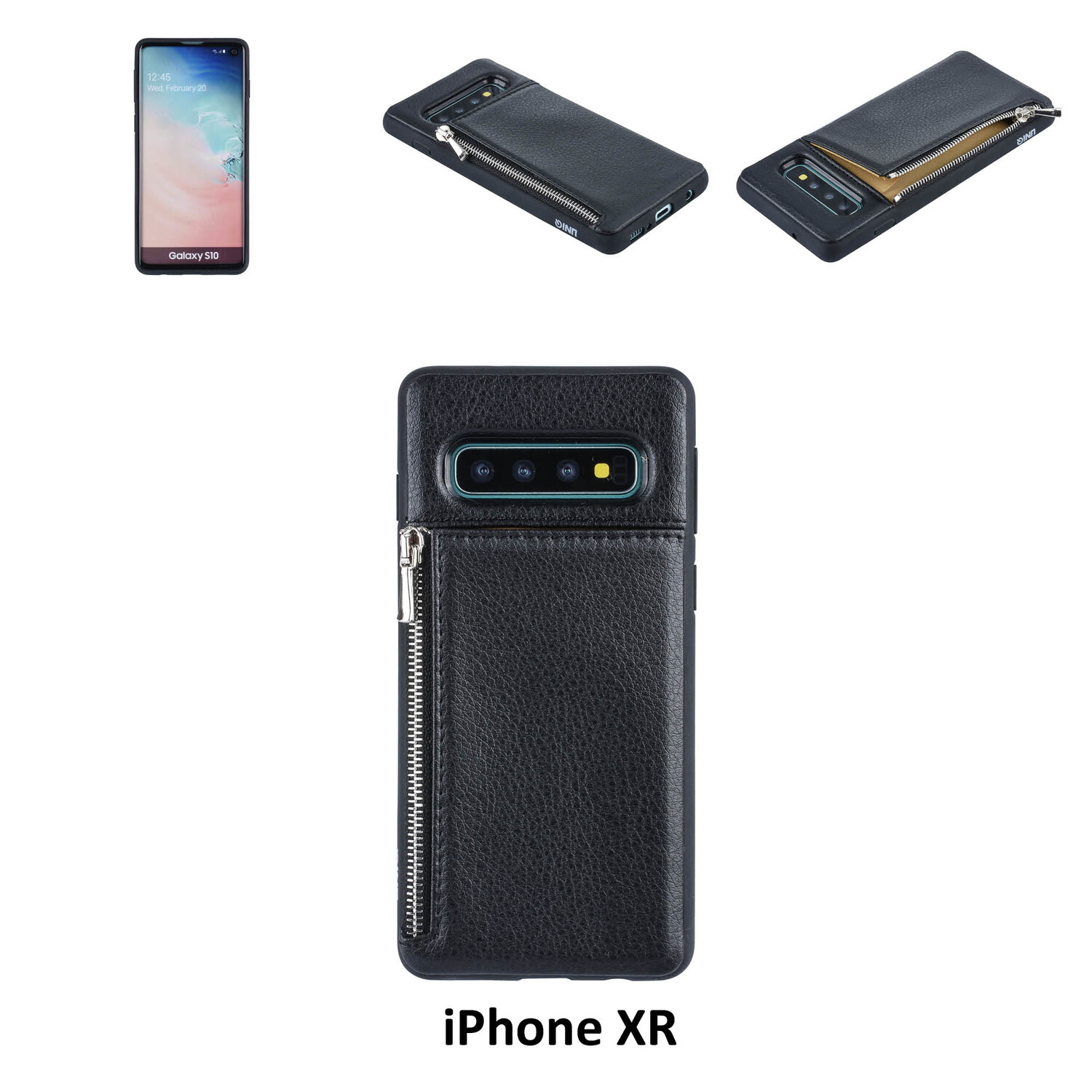 UNIQ Accessory UNIQ Accessory Back Cover für Galaxy S10 - Schwarz