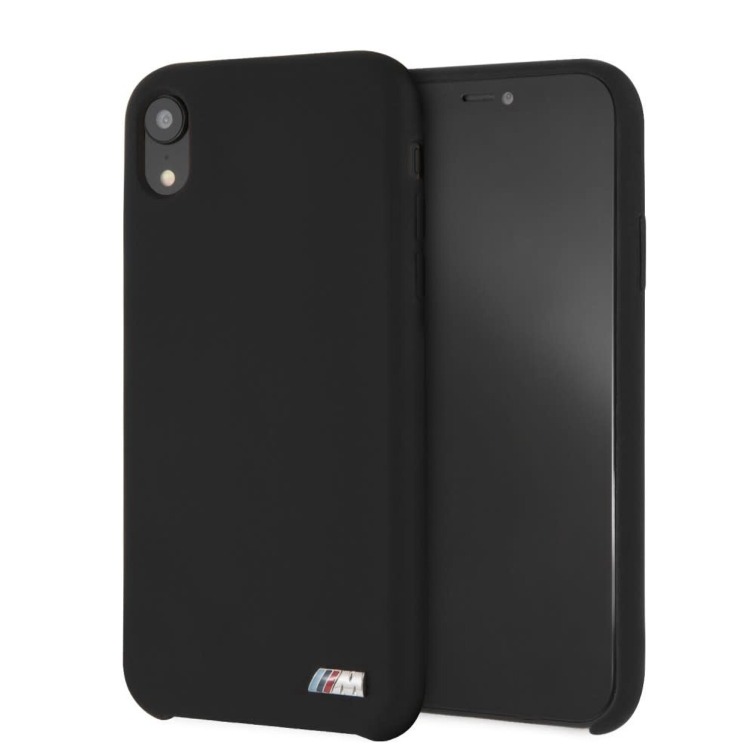 BMW passend für Apple Schwarz BMW back cover für iPhone XR - Silicone
