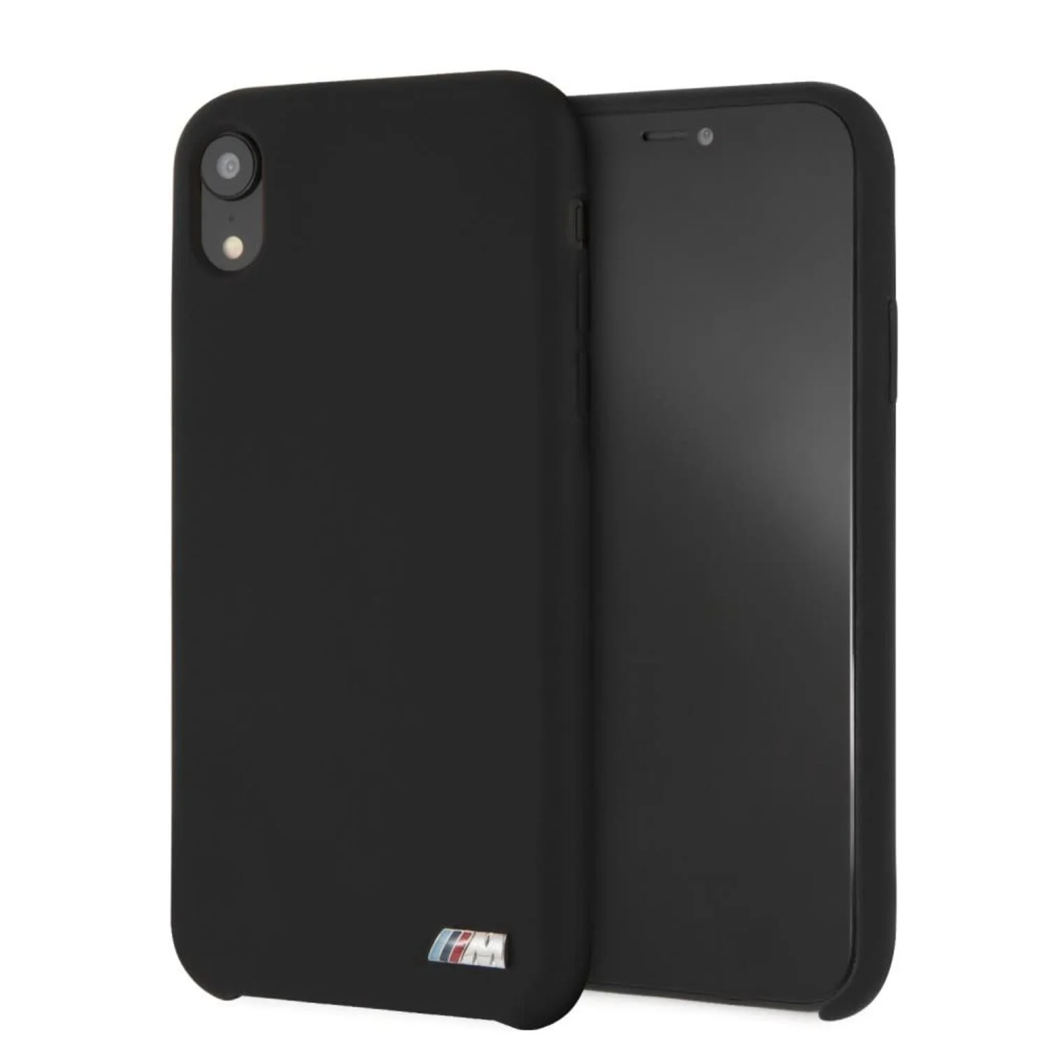 BMW passend für Apple Schwarz BMW back cover für iPhone XR - Silicone