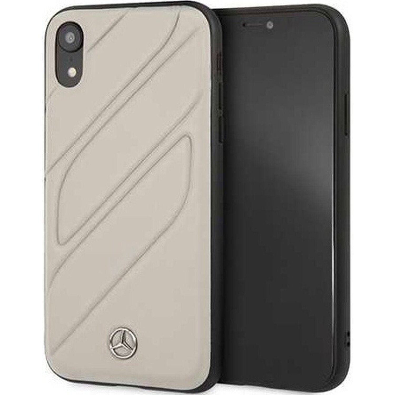 Mercedes-Benz passend für Apple Grau Mercedes-Benz Back-Cover für iPhone XR - New Organic