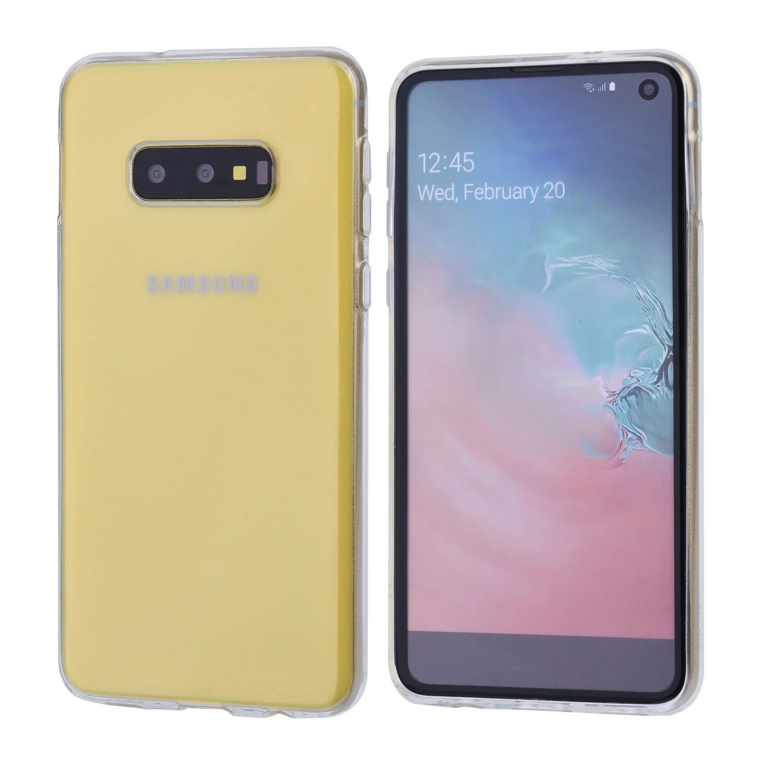 innere Struktur Transparent Silikonhülle für Galaxy S10e Weich und langlebig